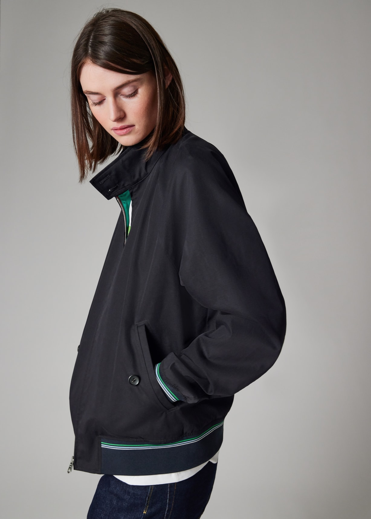 Paul Smith x Oasis - Navy Harrington Jacket