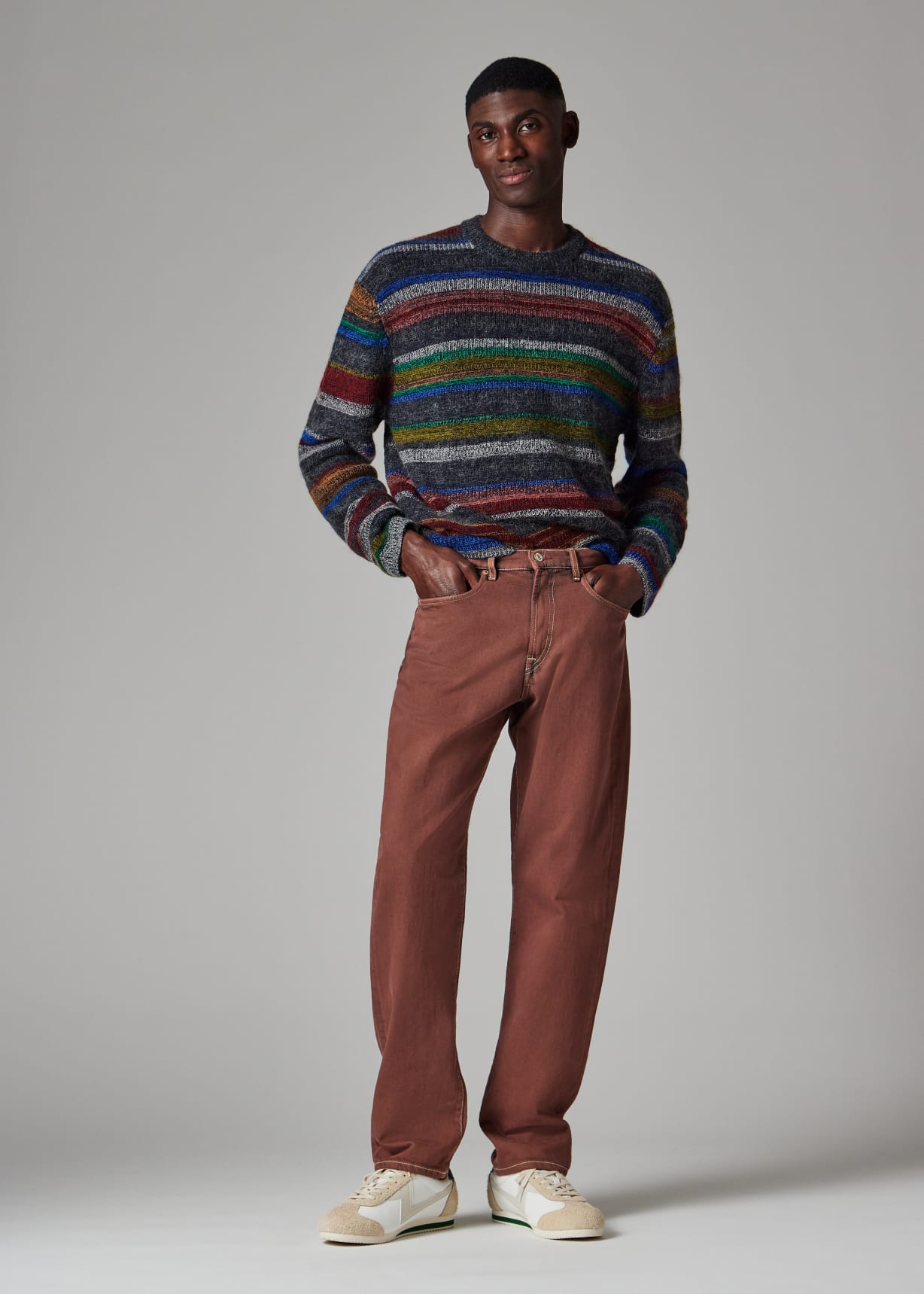 トップス Paul Smith Border Mohair Knit Paul Smith Border Mohair Knit Paul Smith Border Mohair Knit