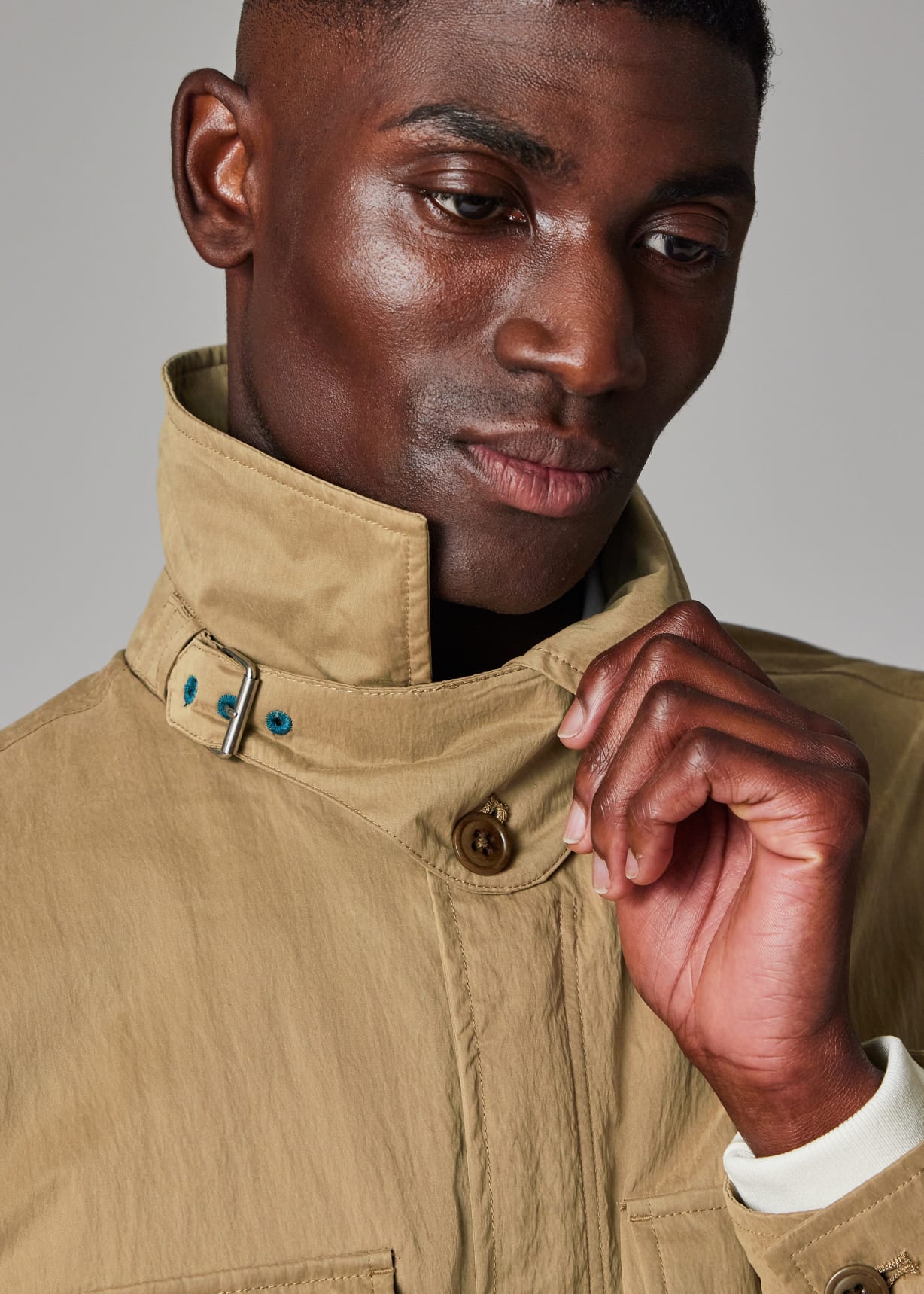 ジャケット・アウター Paul Smith NYLON MILITARY COAT PAUL SMITH Coated Nylon-Blend Field Jacket for Men | MR PORTER