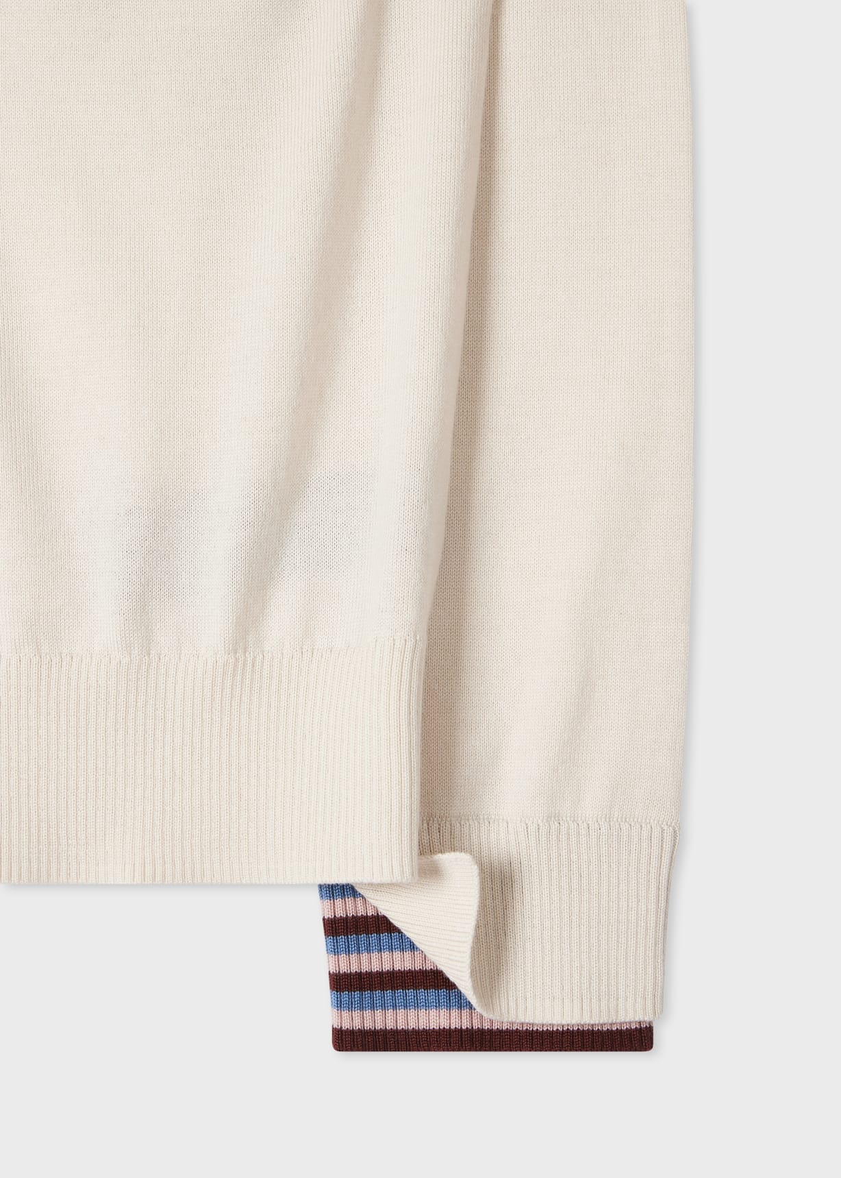 In My Hood Cream Wool Sweater main image 0
