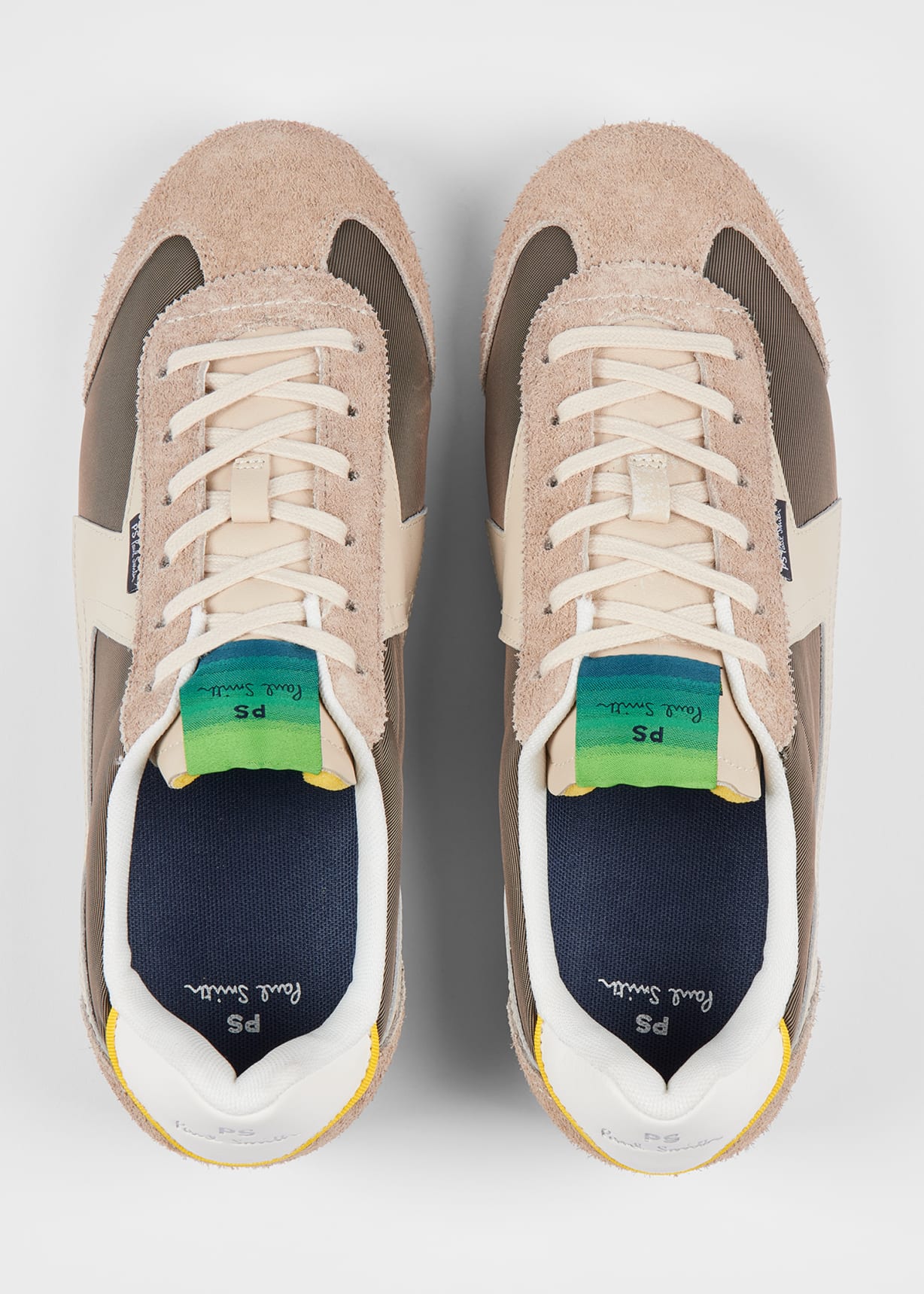 Men's Taupe 'Atlanta' Trainers