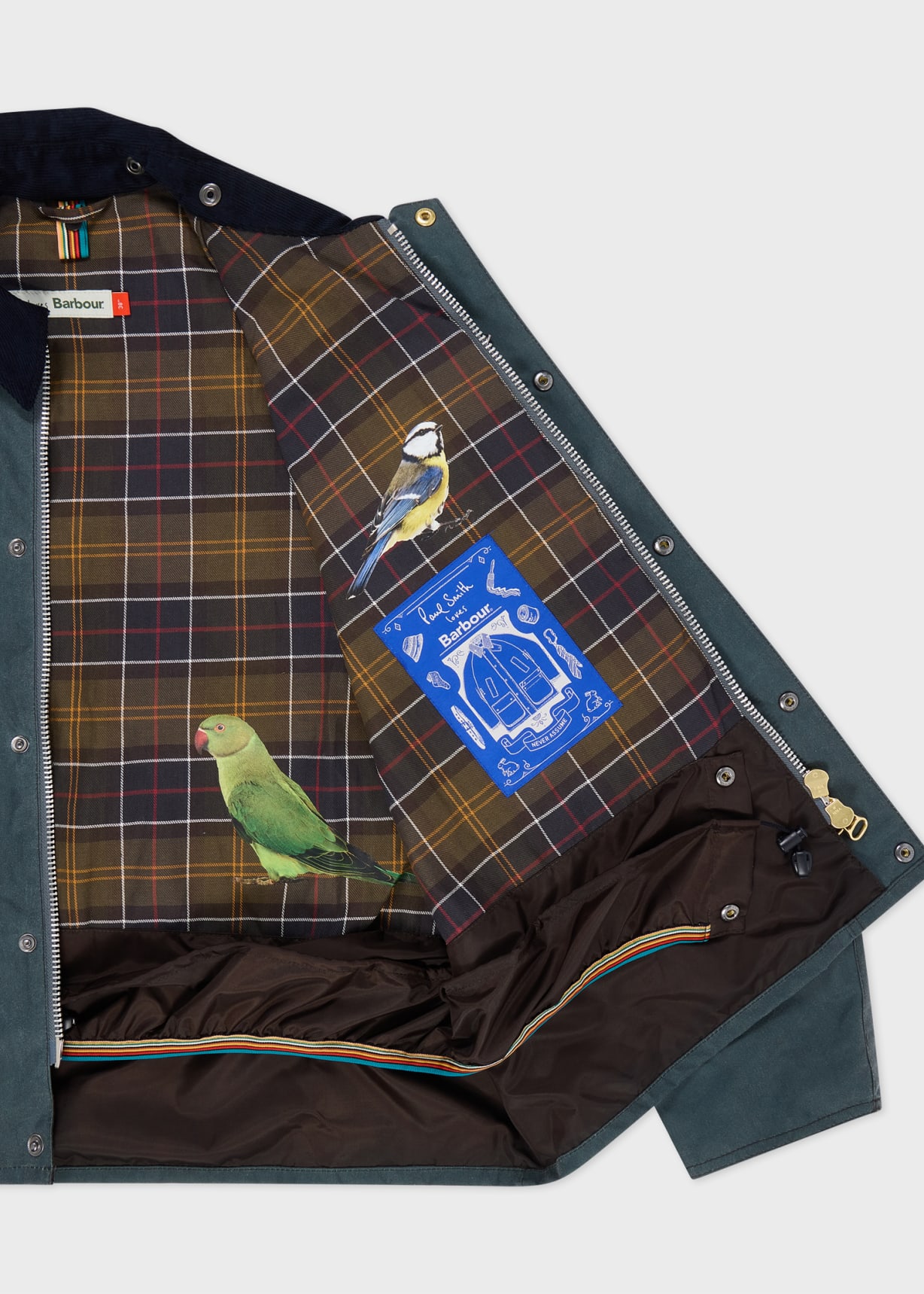 Paul Smith × Barbour Transport 38 Barbour x Paul Smith Transport Wax Jacket | Bloomingdale's