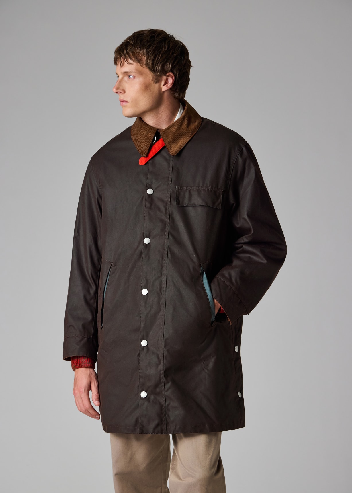 Paul Smith loves Barbour - Rustic Beeston Wax Jacket