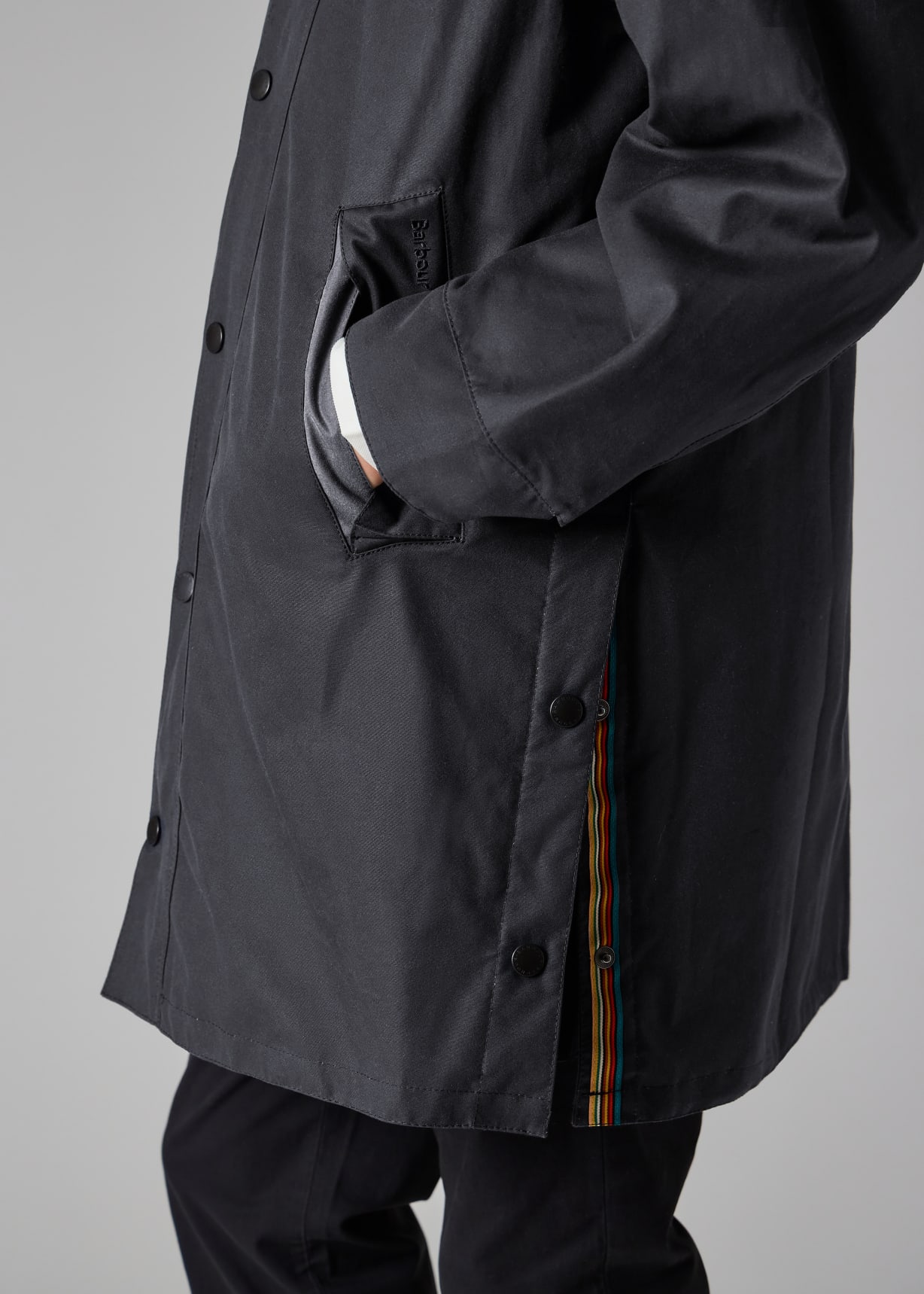 Paul Smith loves Barbour - Navy Beeston Wax Jacket