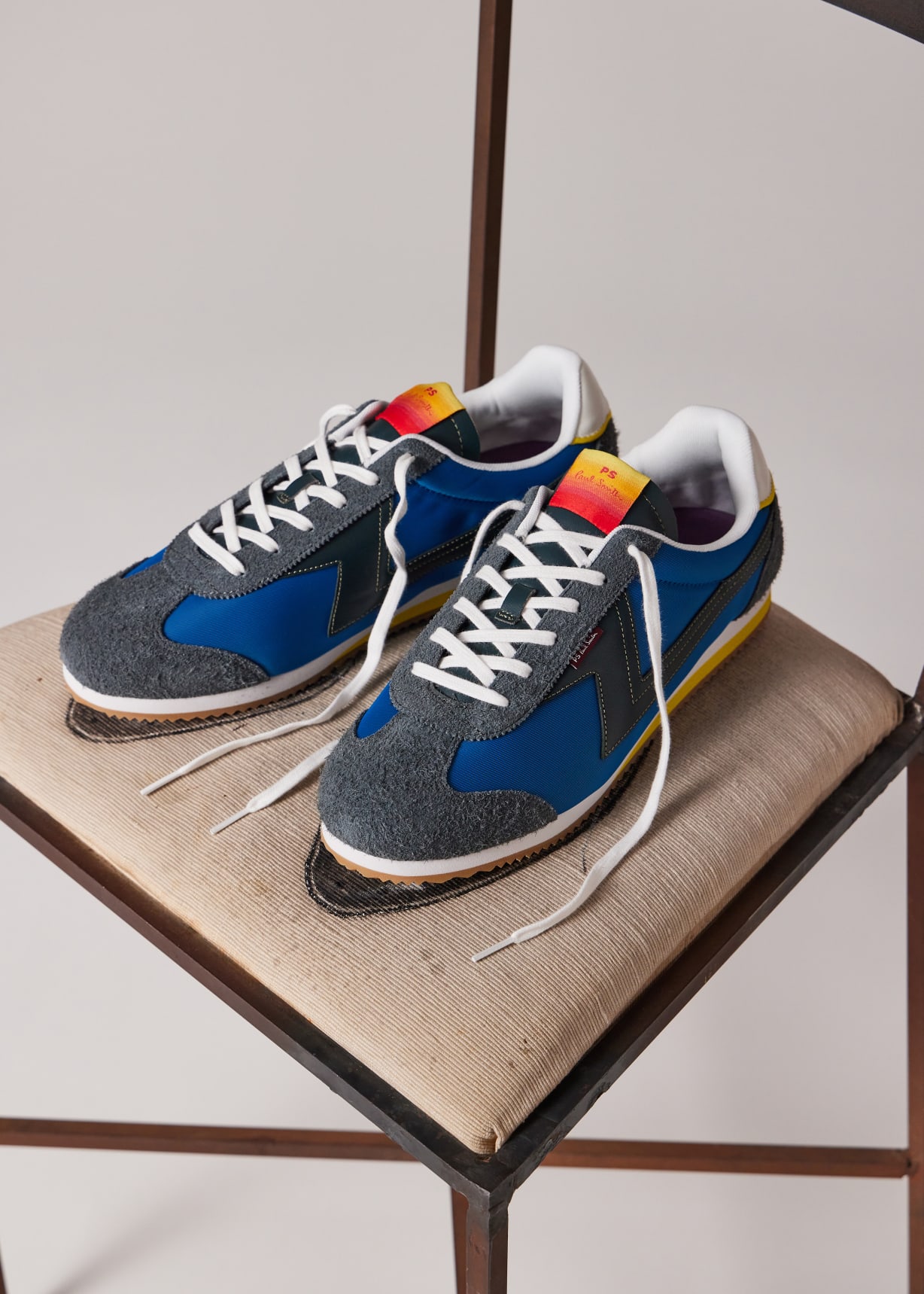 Men's Blue 'Atlanta' Trainers