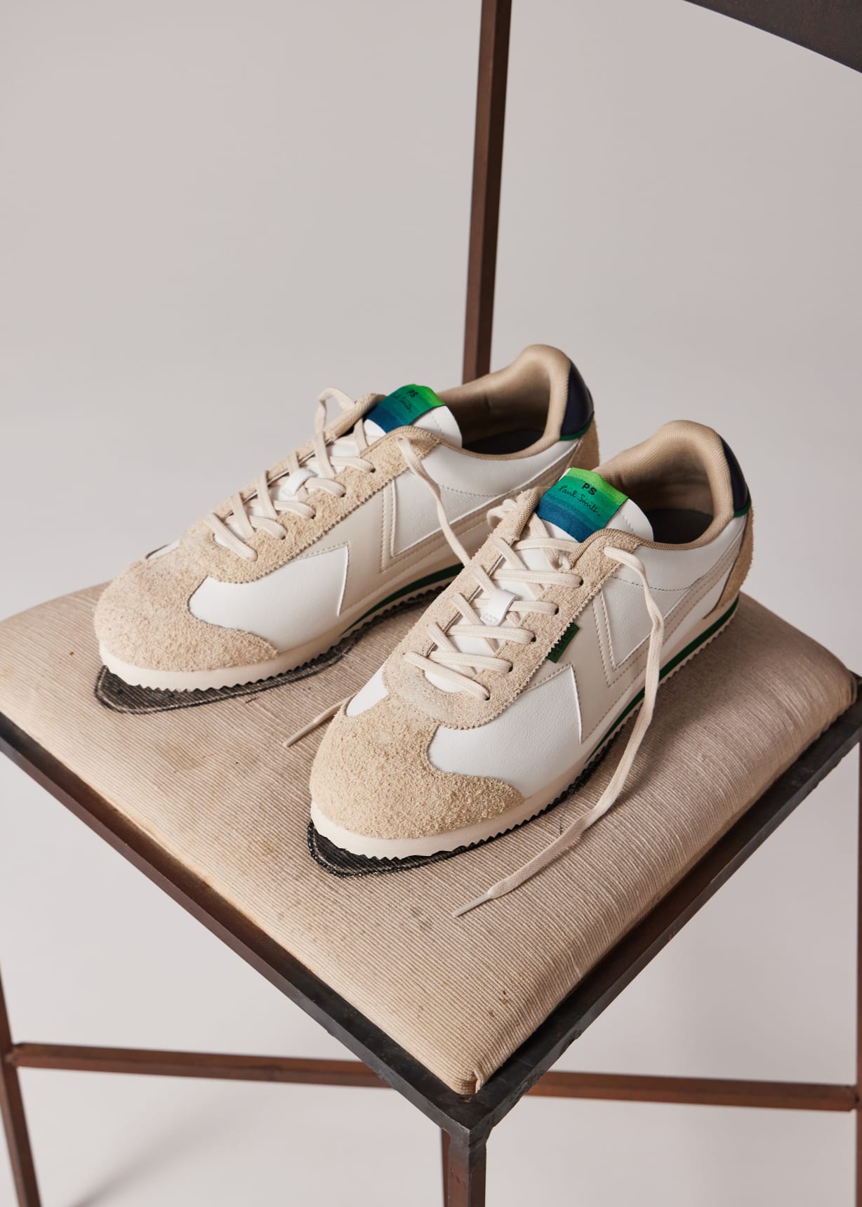 Men's White 'Atlanta' Trainers