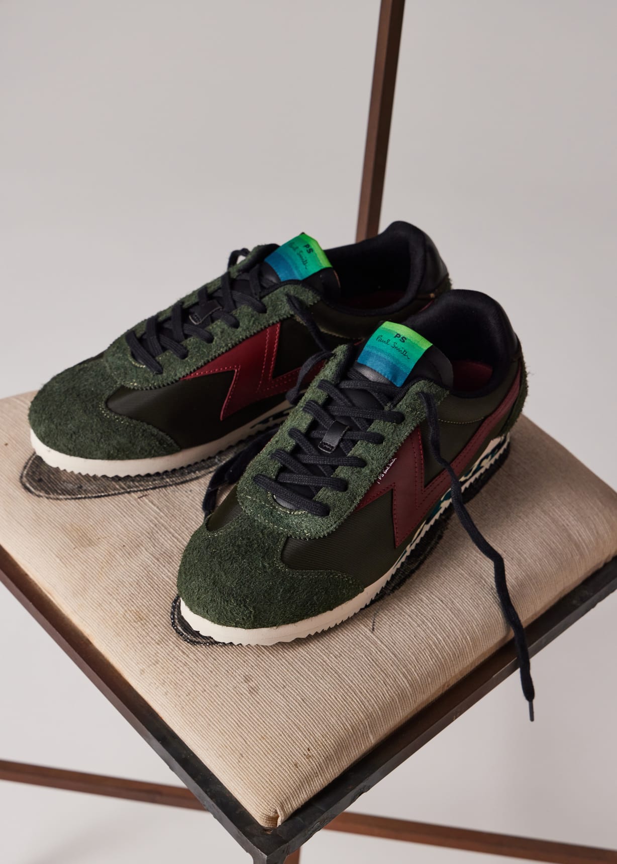 Men's Dark Khaki 'Atlanta' Trainers