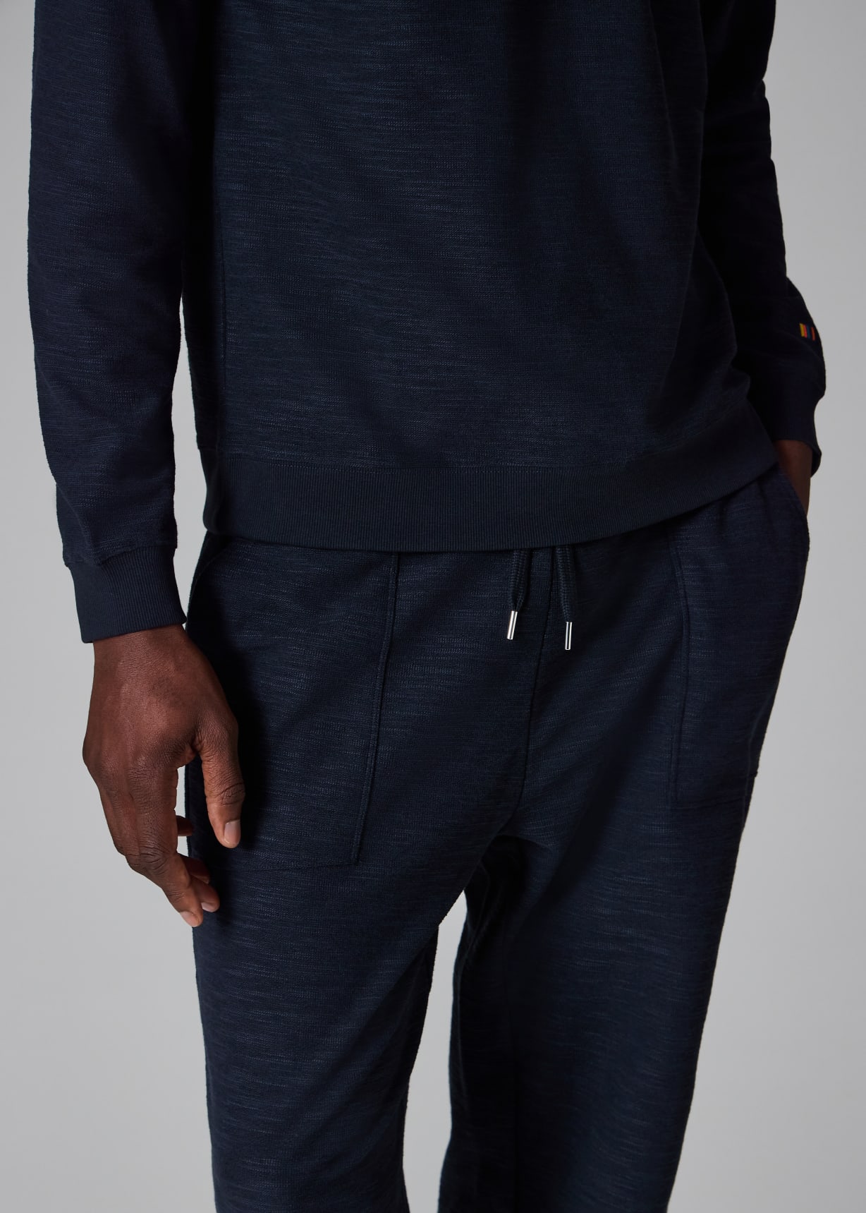 Indigo Blue Cotton Cambric Lounge Pant main image 0