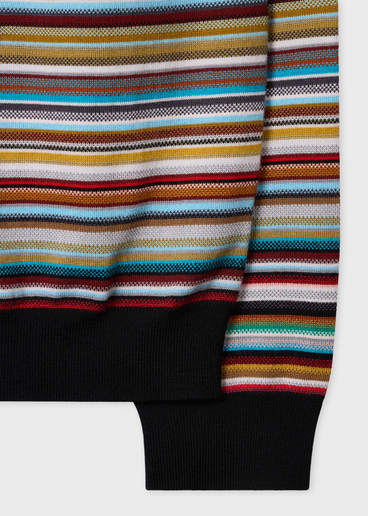 Men's 'Signature Stripe' Merino Wool Knit Sweater