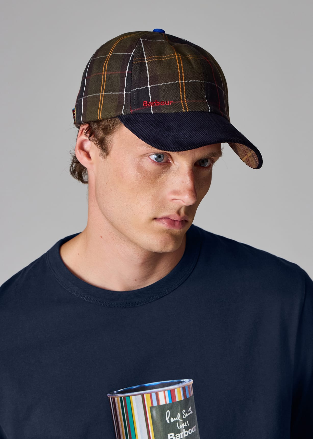 Paul Smith loves Barbour - Mixed Tartan Cap