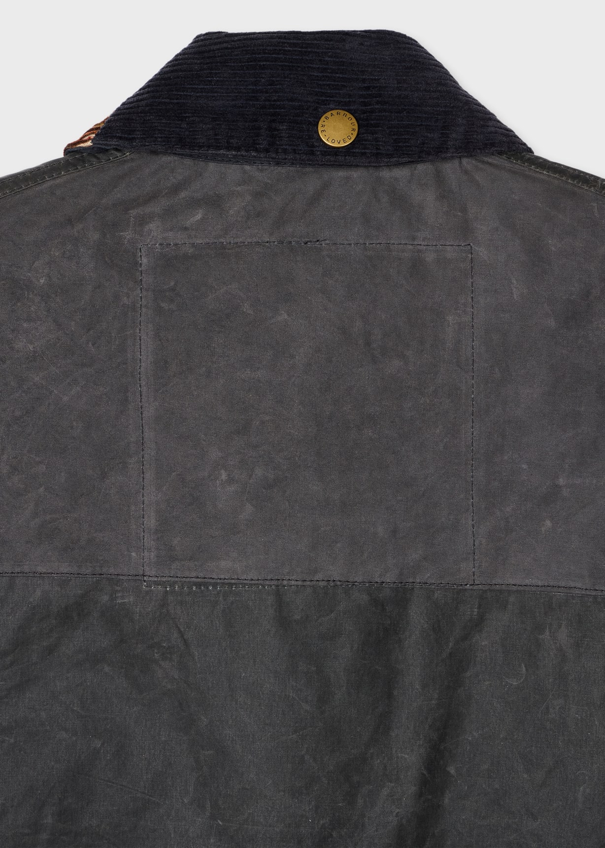 Paul Smith Loves Barbour - Re-Loved Navy Waxed Jacket