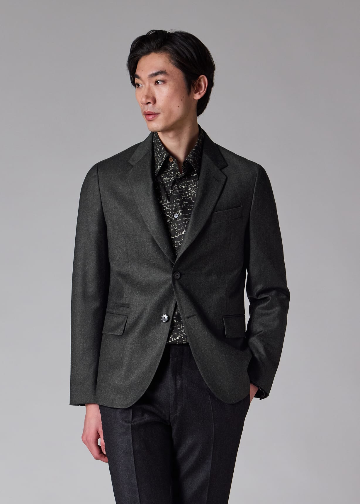 cornier Super130's TAILORED JACKET Cornier] Super130´sWOOL