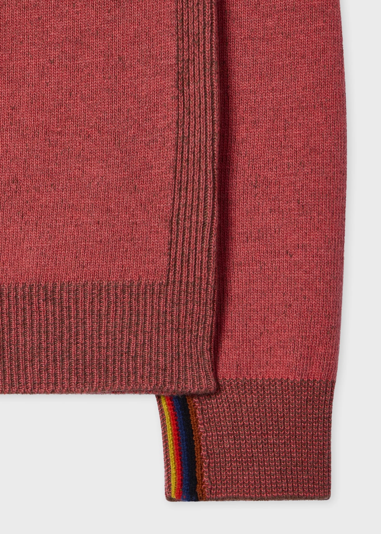 Men's Coral Lambswool Sweater
