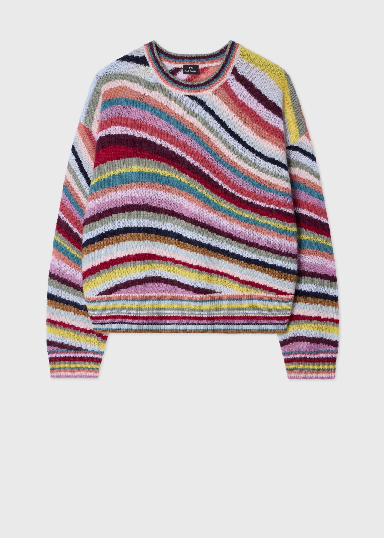 Women's 'Swirl' Wool-Mohair Knitted Sweater