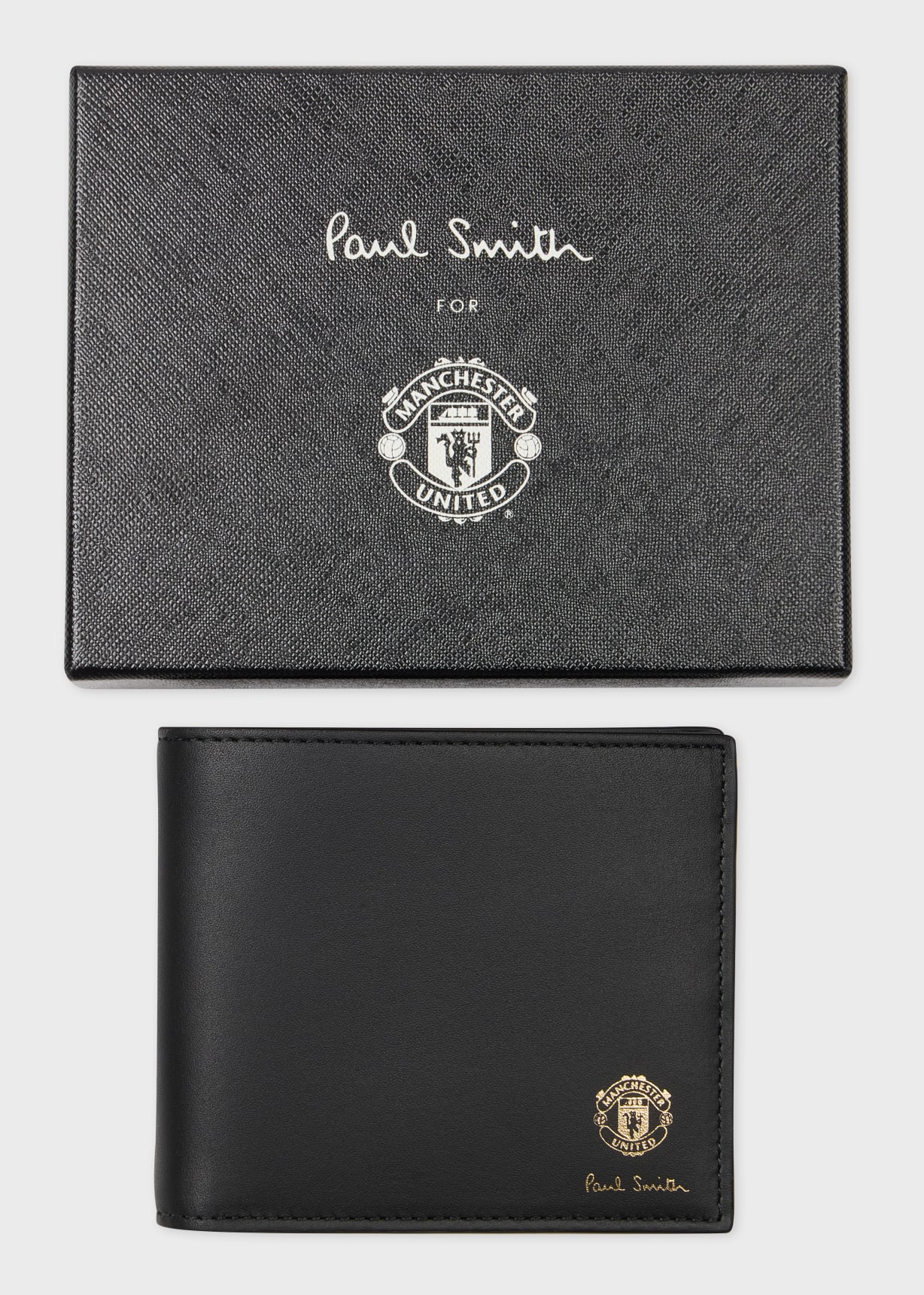 Portefeuille Officiel Manchester United FC – Design Fade, Qualité Premium, Cadeau Idéal