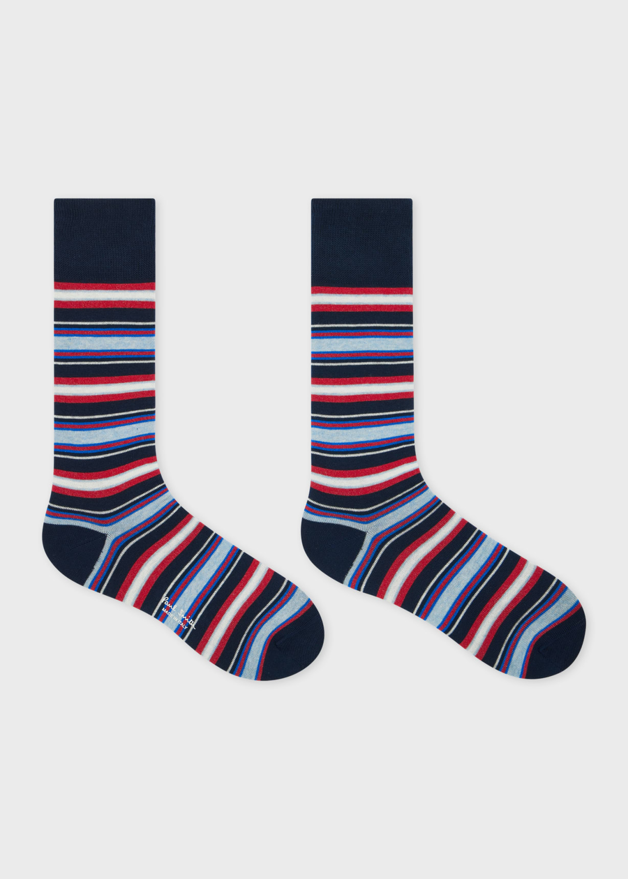 Men's Green Thick Stripe Sock Bundle