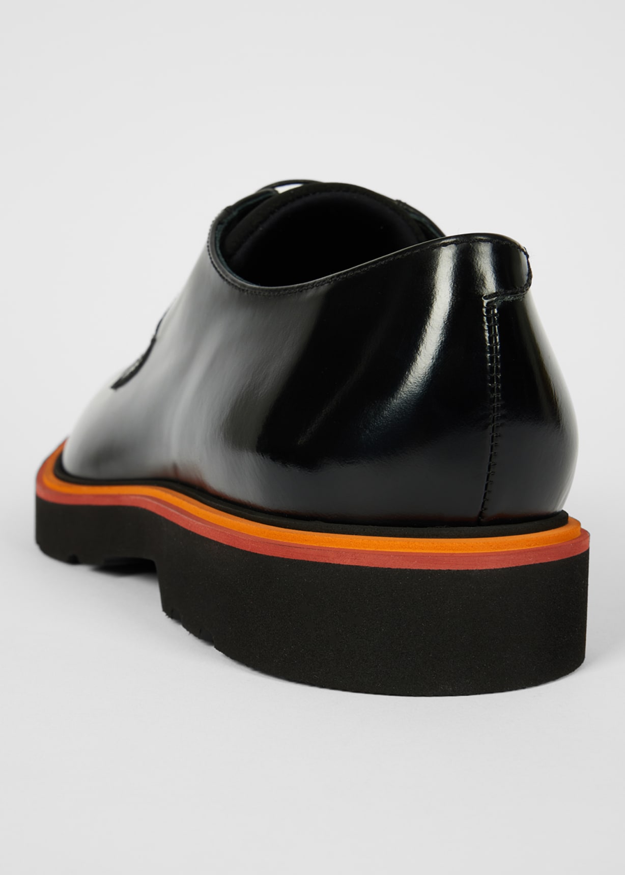 MAINLINE PAUL SMITH BLACK LEATHER DERBY Paul Smith Derby shoes for Men | Online Sale up to 70% off  main image 4