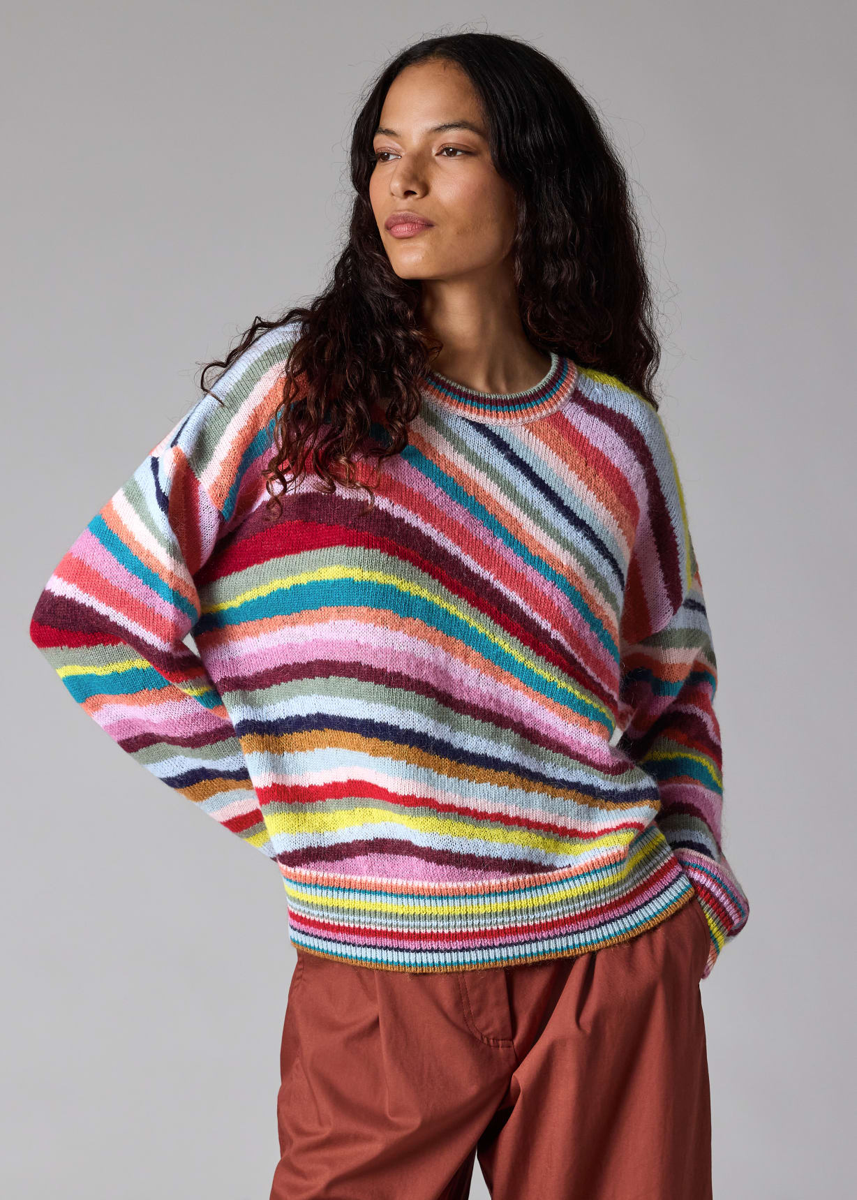 トップス Paul Smith Border Mohair Knit トップス Paul Smith Border Mohair Knit Paul Smith Border Mohair Knit