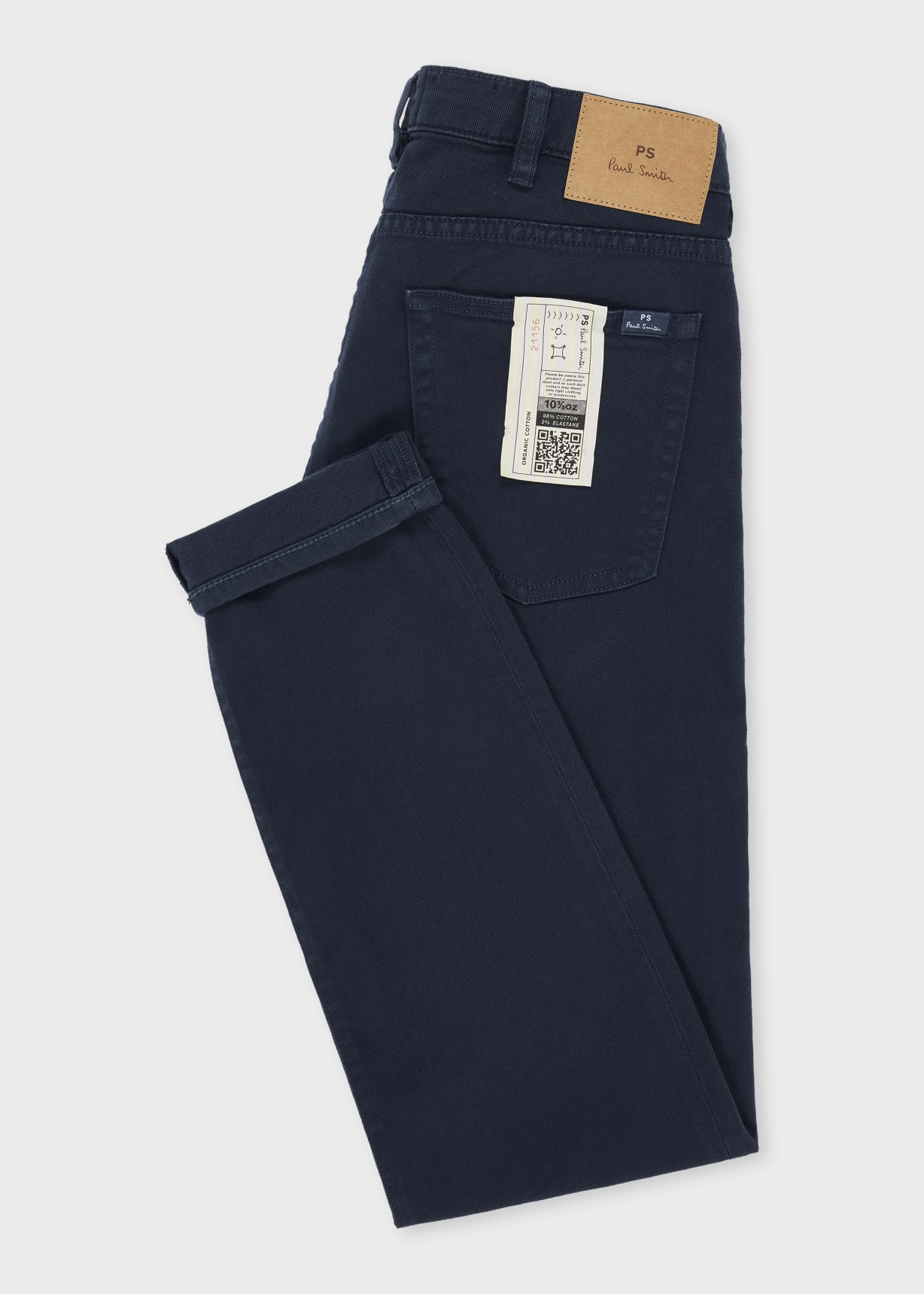 Paul Smith jeans コットンレーヨン ストレートデニム 濃紺 【公式通販】