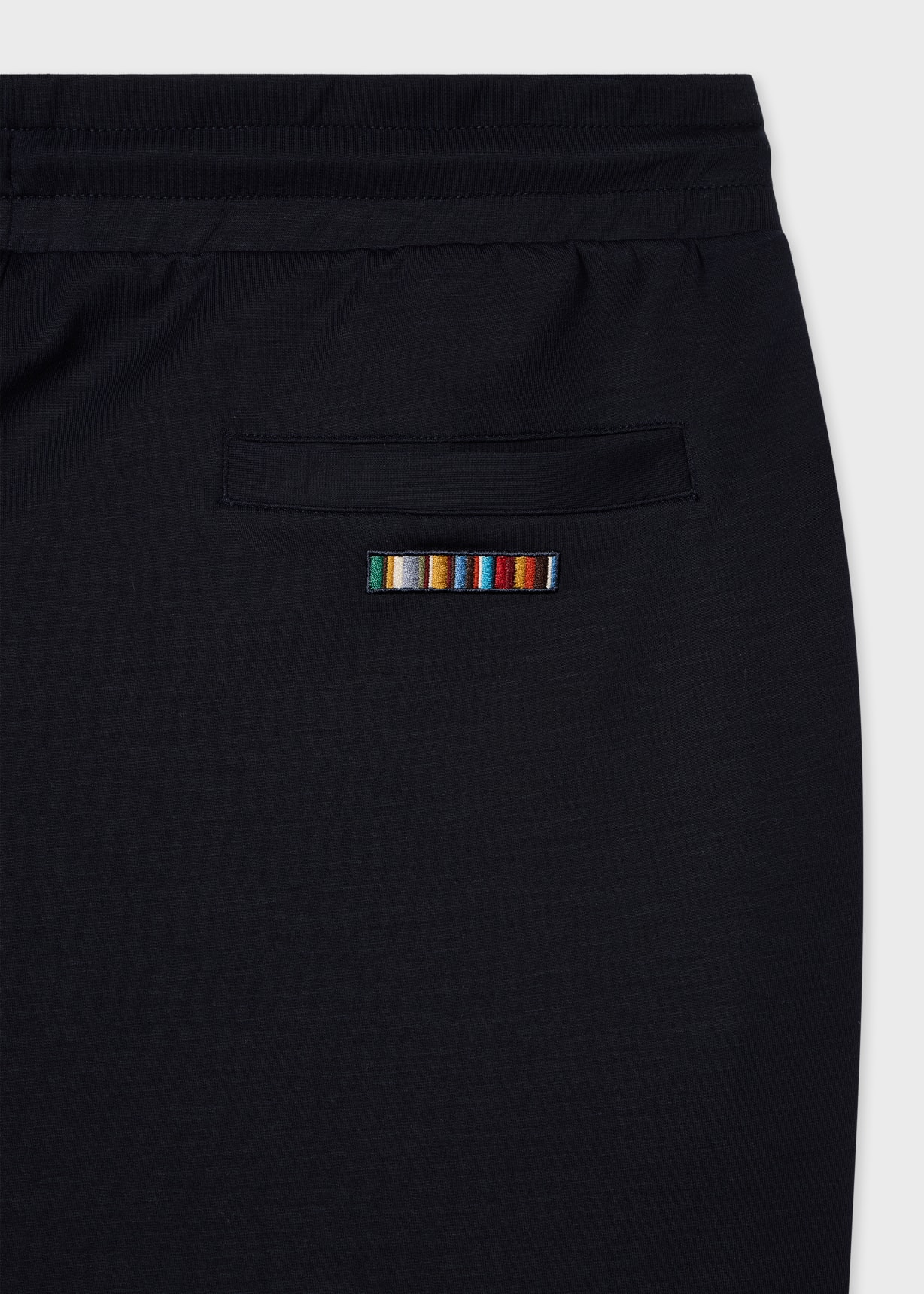 Men's Navy Embroidered Pocket Joggers