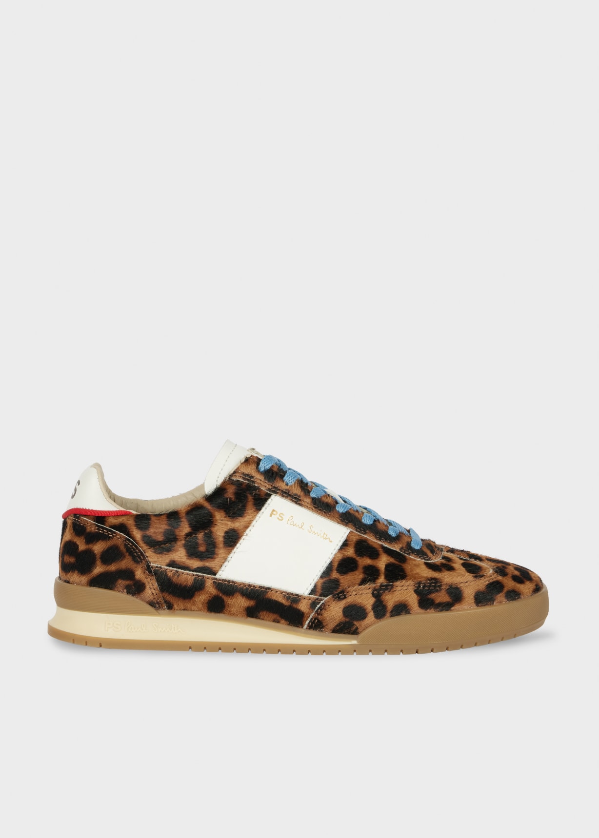 Product view - Leopard Print 'Dover' Trainers Paul Smith