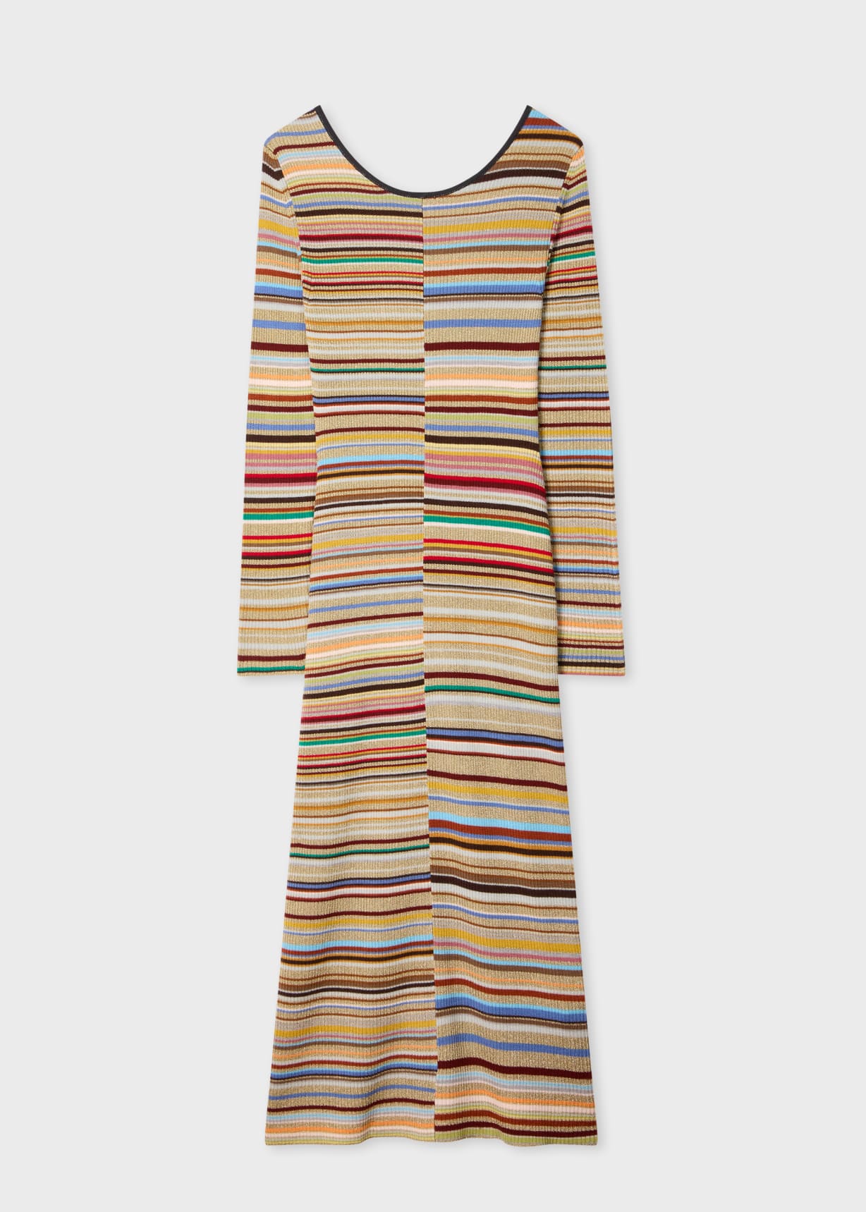 Women's Glitter 'Signature Stripe' Knitted Dress