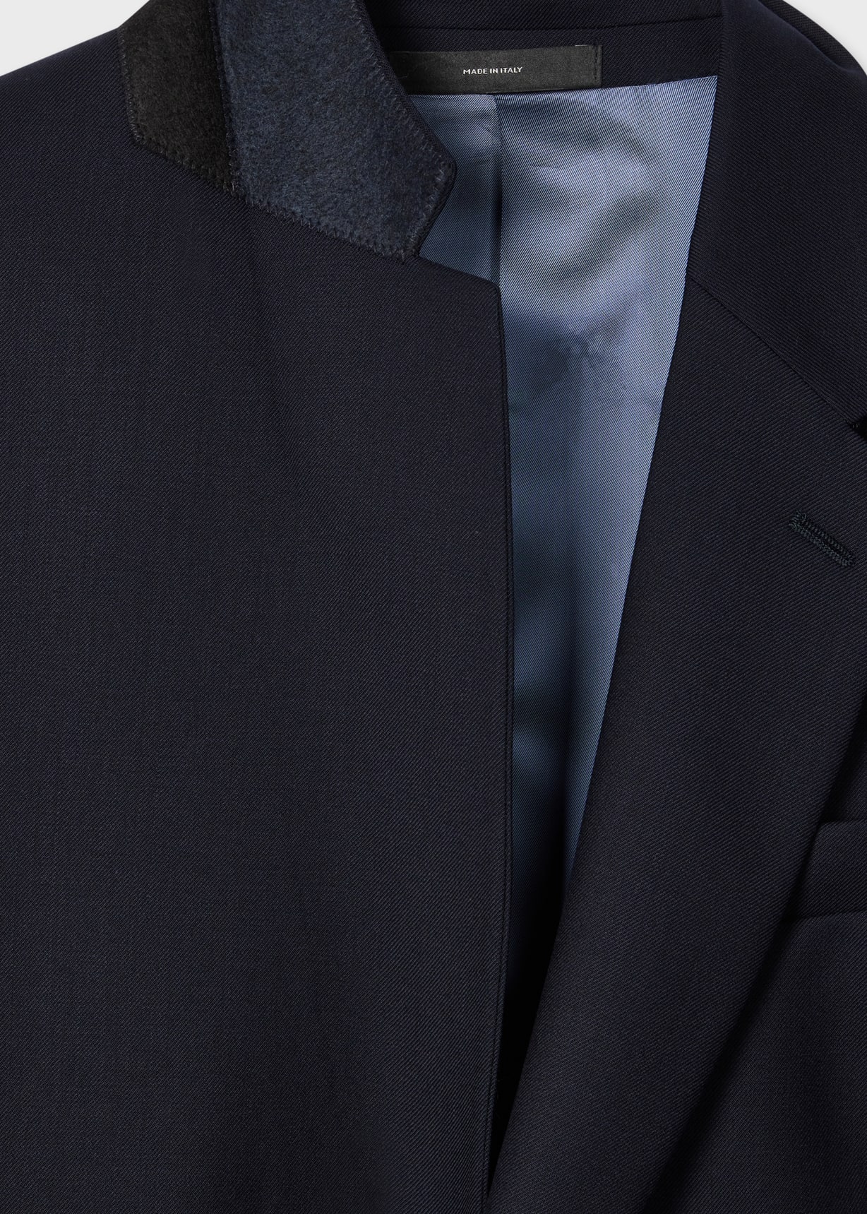 The Soho - Tailored-Fit Navy Wool 'A Suit To Travel In' Blazer
