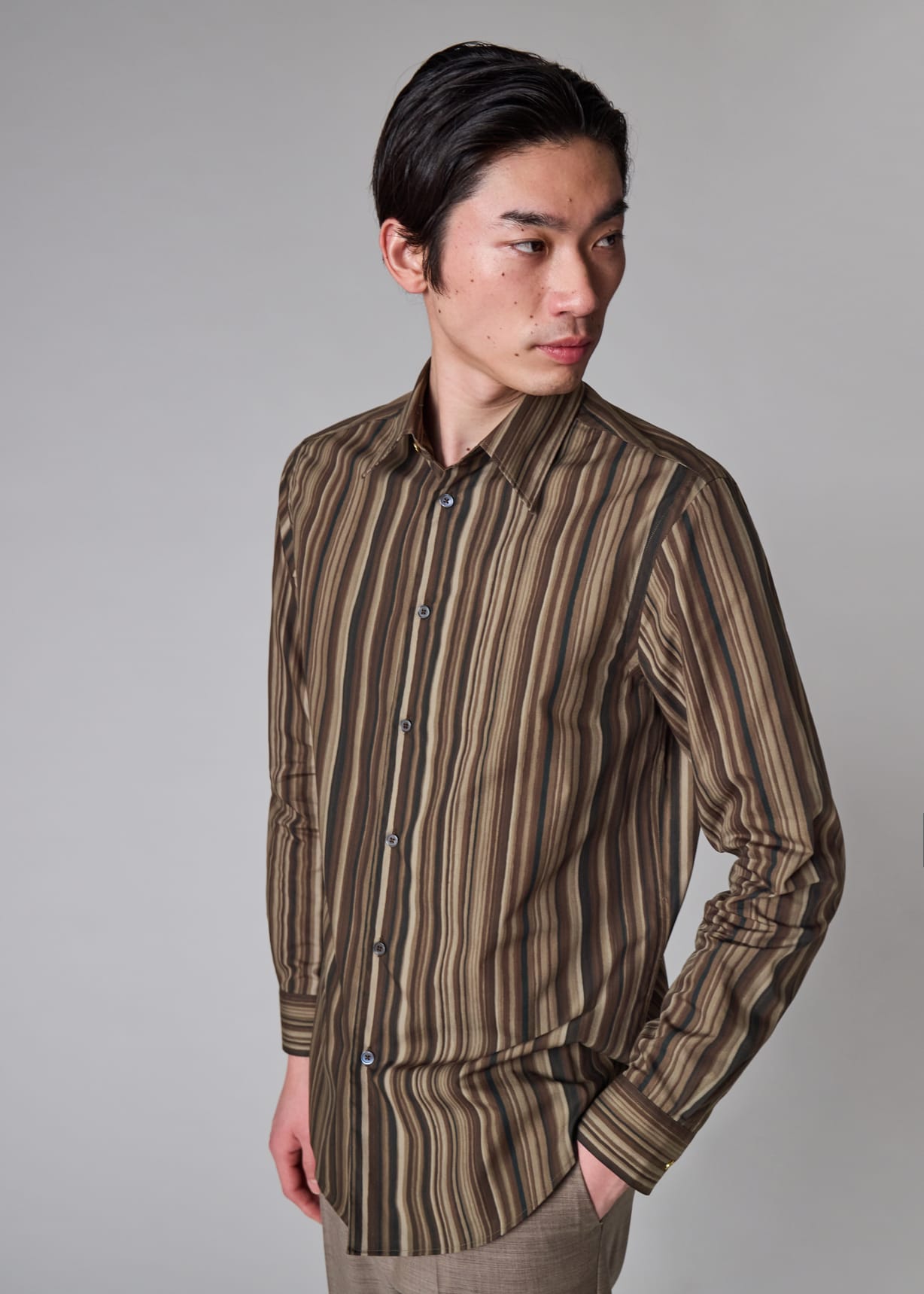 希少品Paul Smith True Brit Paul Smith Knitted Zebra Polo Shirt