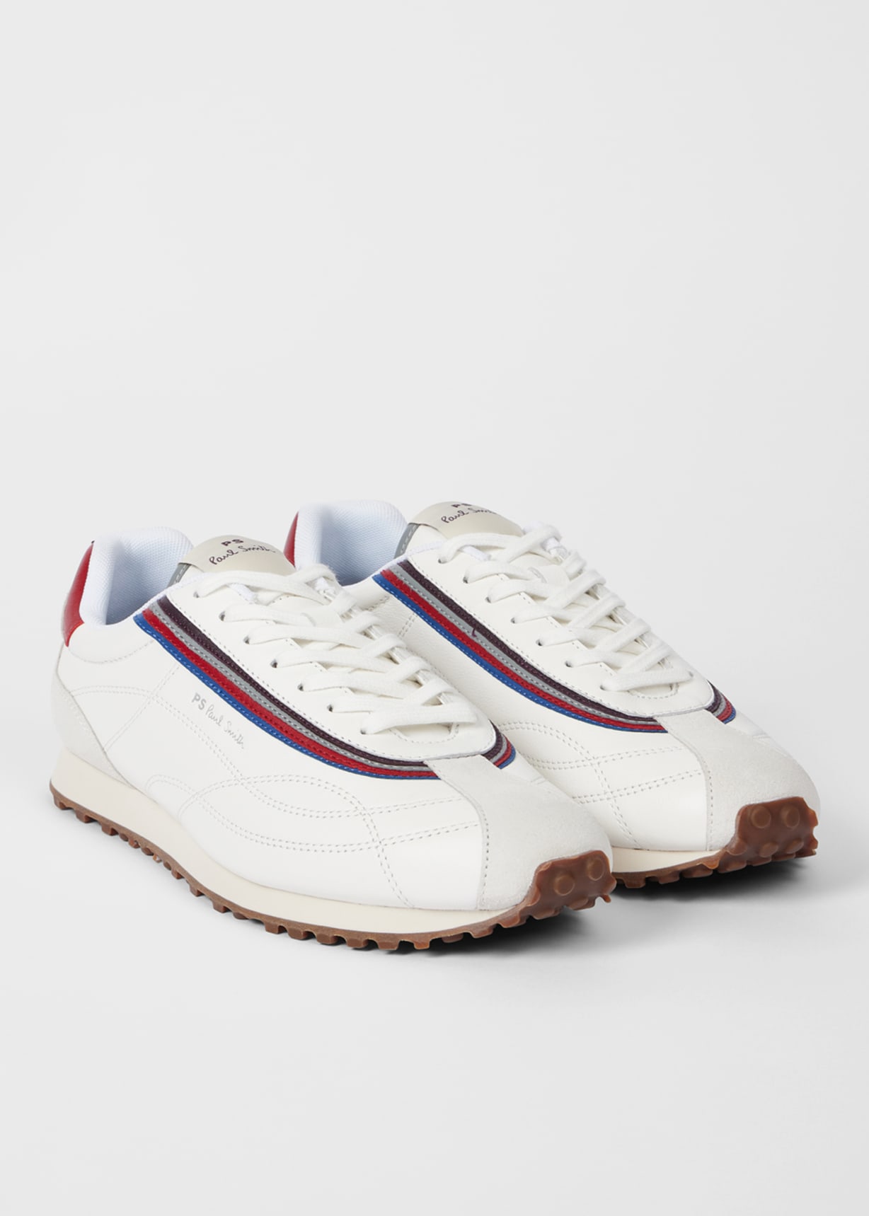 Men's White 'Haskell' Trainers