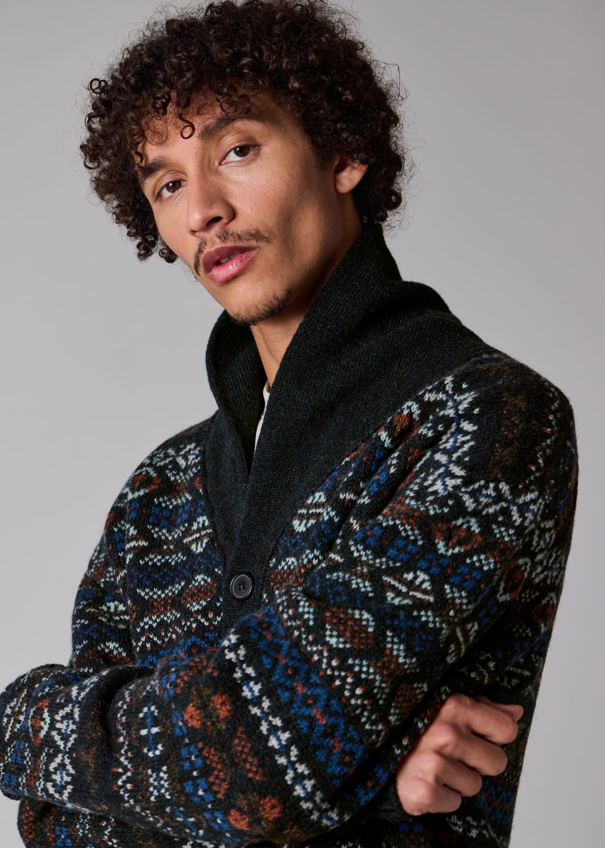 ポールスミス/17AW フェアアイルセーター Paul Smith /17AW FAIR ISLE 
