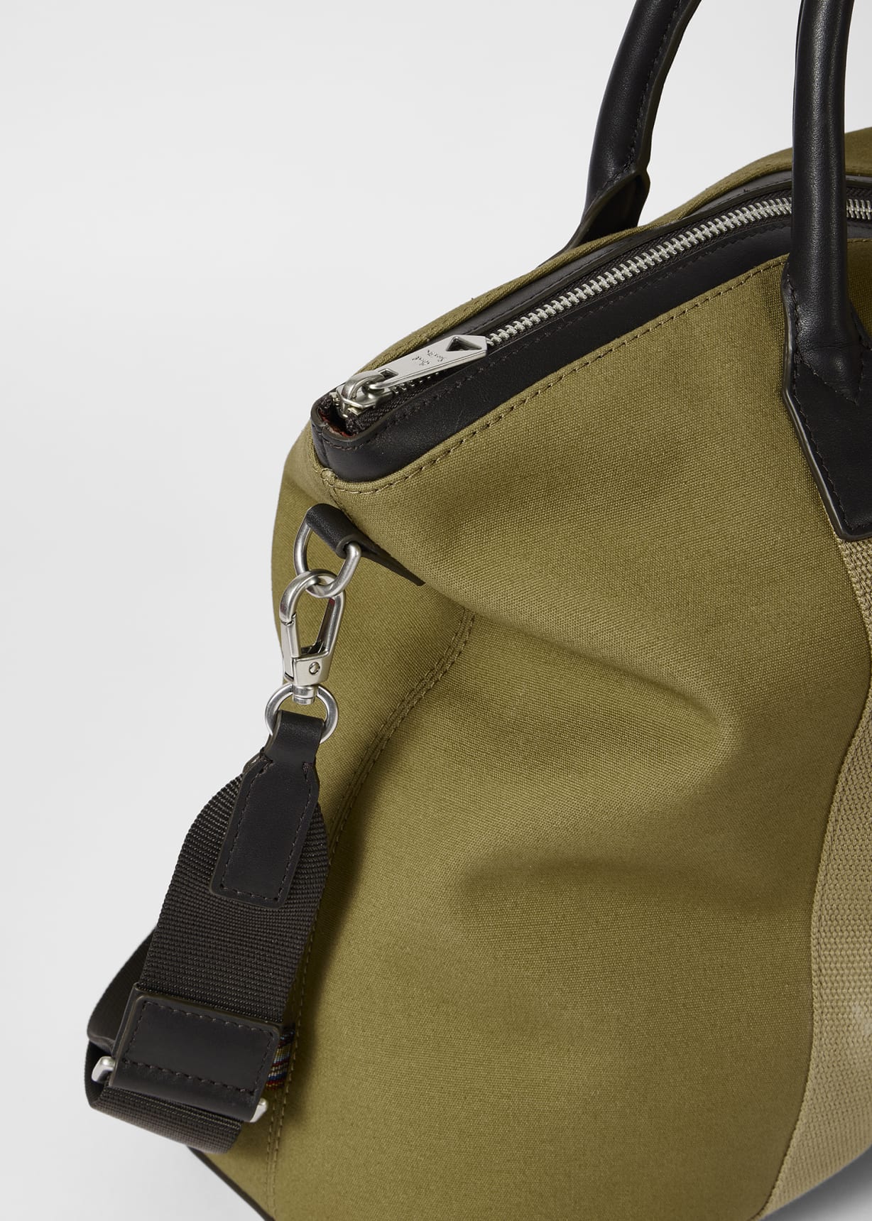 Khaki Canvas Tote Bag Paul Smith