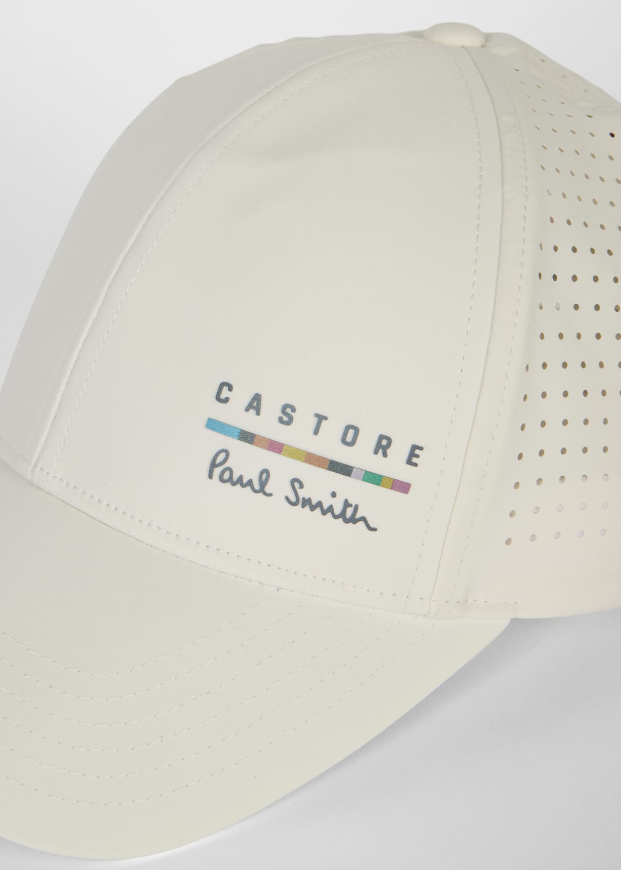Paul Smith + Castore - White Technical Cap