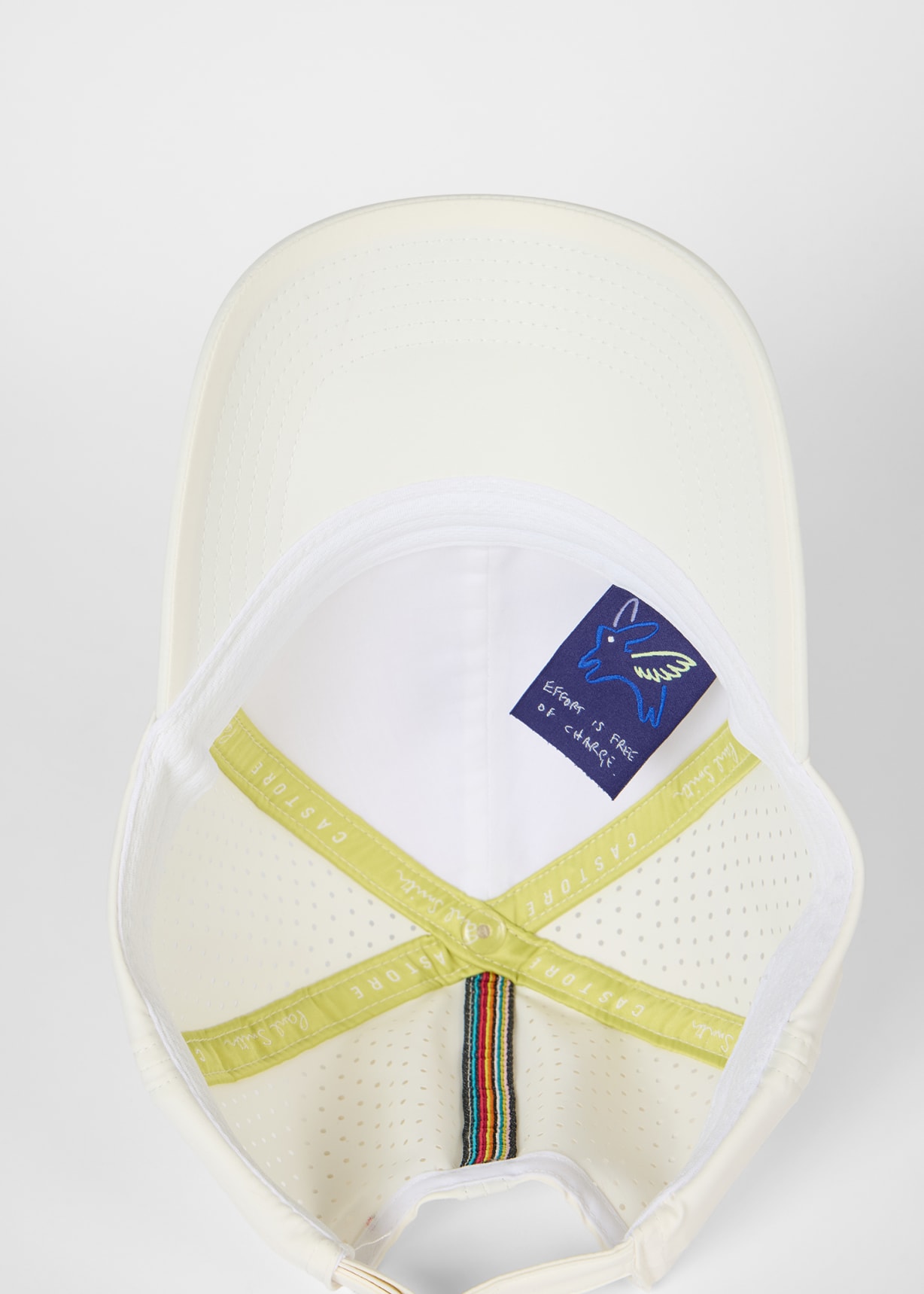 Paul Smith + Castore - White Technical Cap