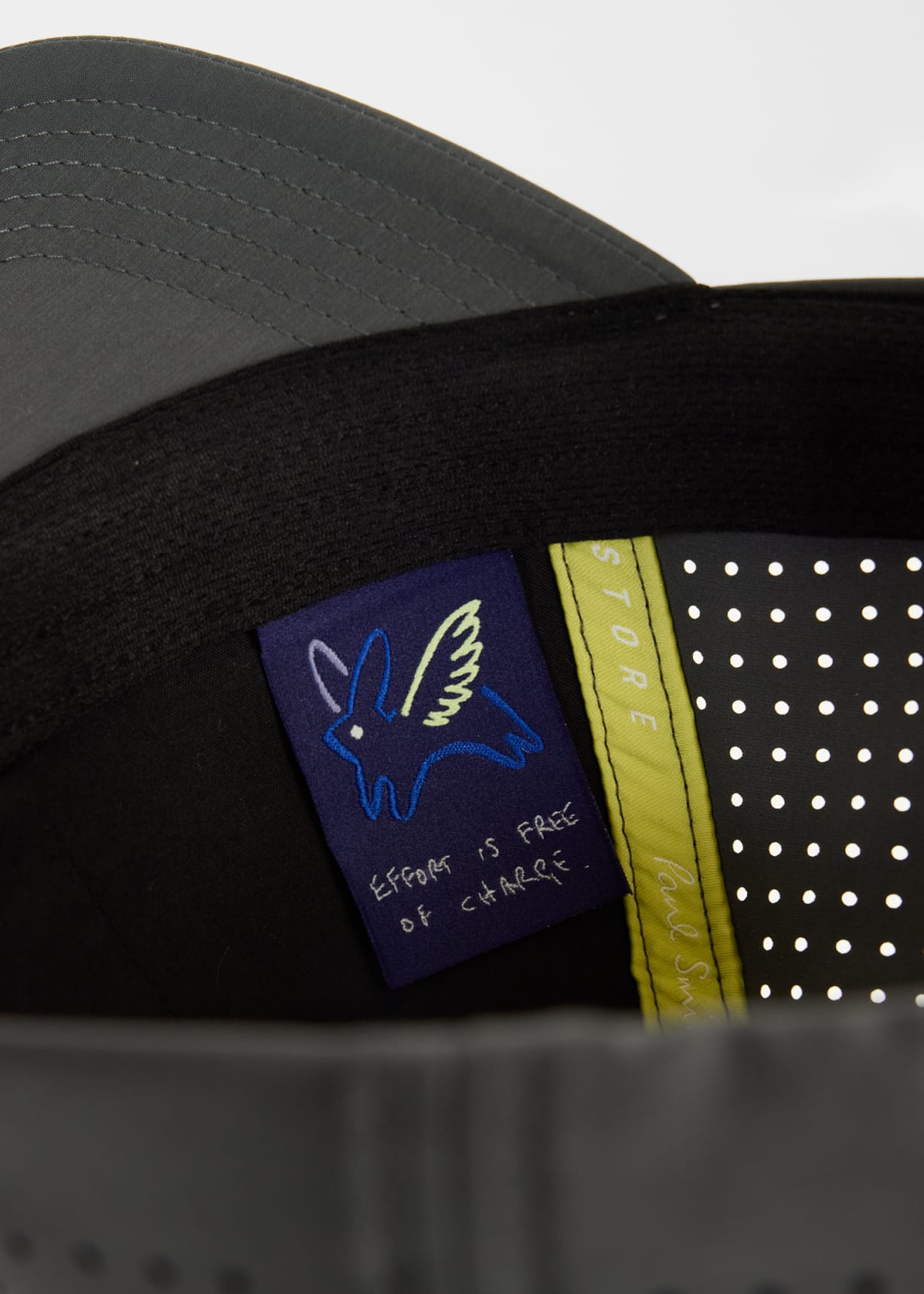 Paul Smith + Castore - Charcoal Technical Cap