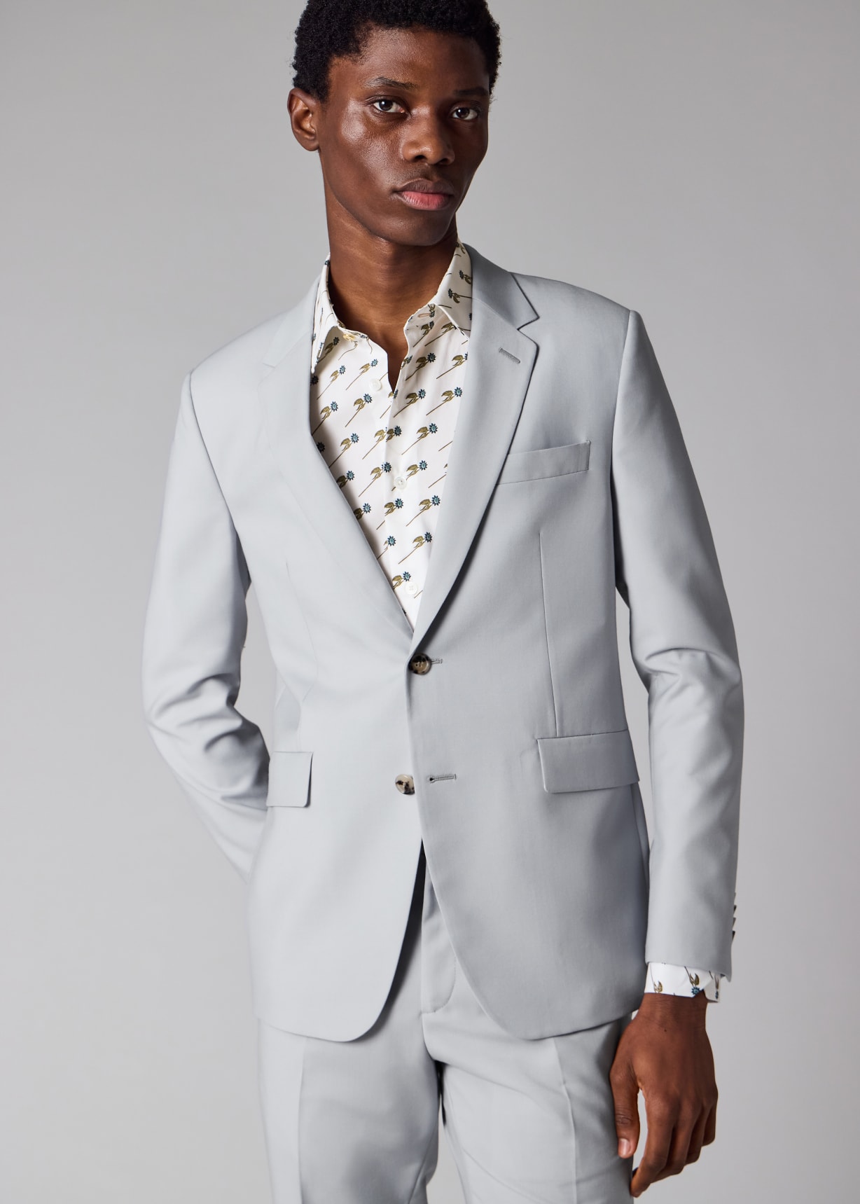 The Kensington - Slim-Fit Light Blue Wool-Mohair Suit