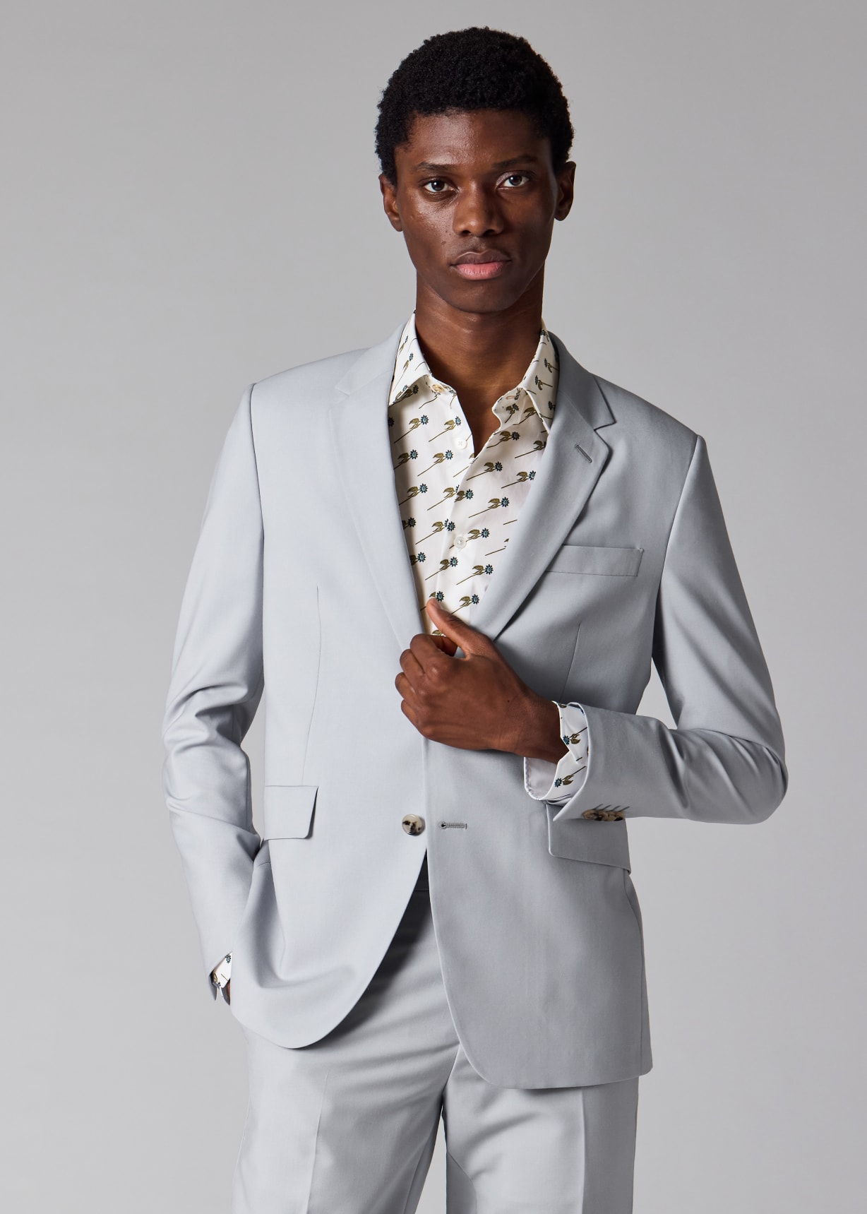 新品 Paul Smith KENSINGTON FIT ケンジントン スーツ The Kensington - Slim-Fit Light Blue Wool-Mohair Suit
