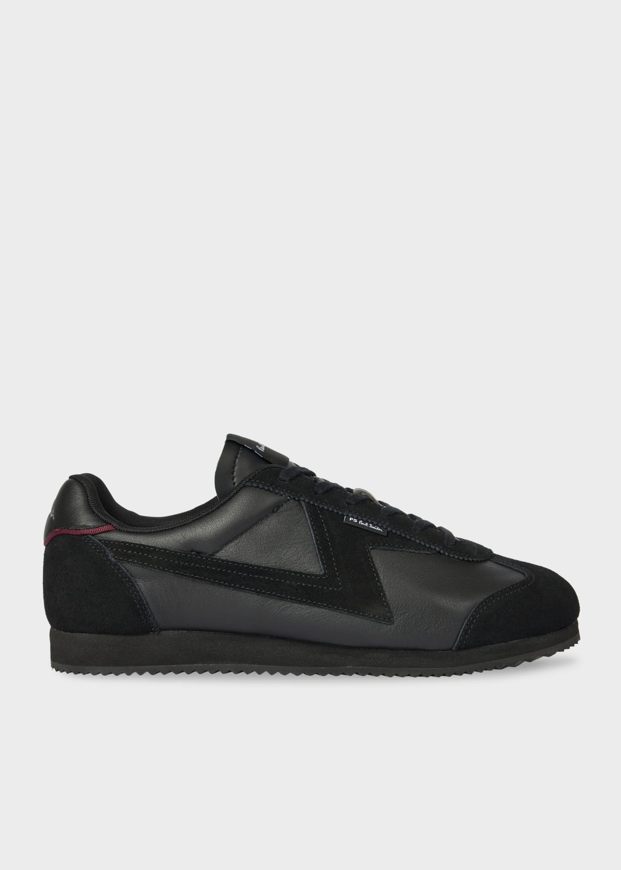 Men's Black Tonal 'Atlanta' Trainers