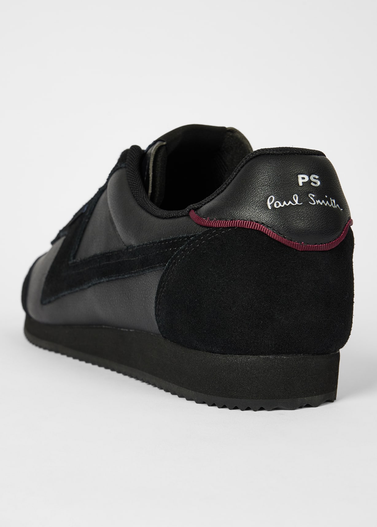 Men's Black Tonal 'Atlanta' Trainers