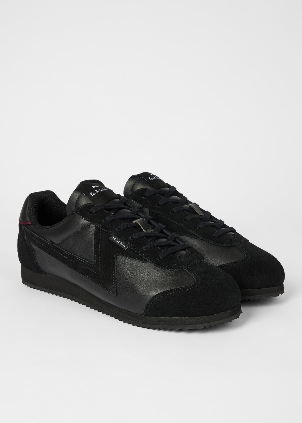 Men's Black Tonal 'Atlanta' Trainers