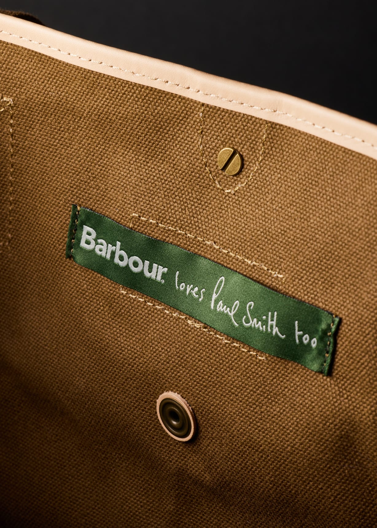 Paul Smith loves Barbour - Tote Bag