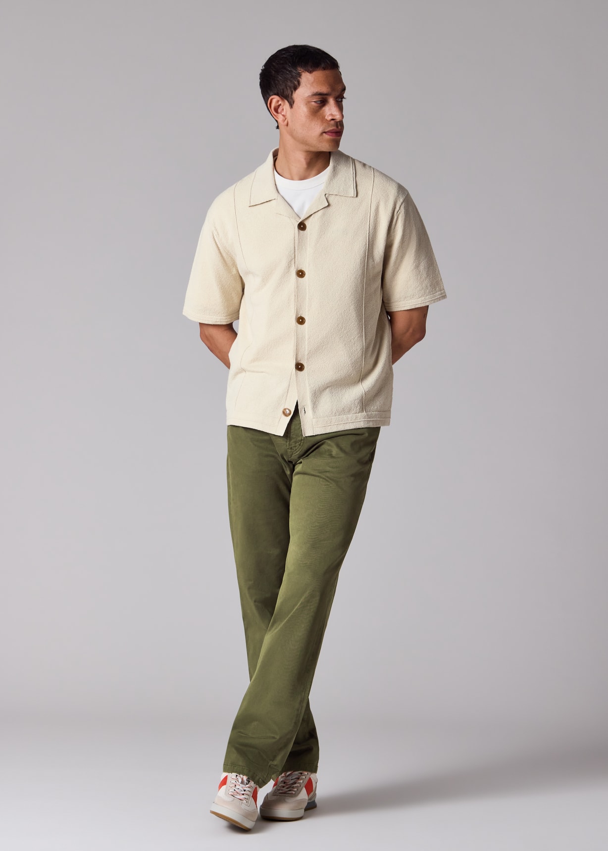 25AW PWA RELAX-FIT 6P JEANS KHAKI M