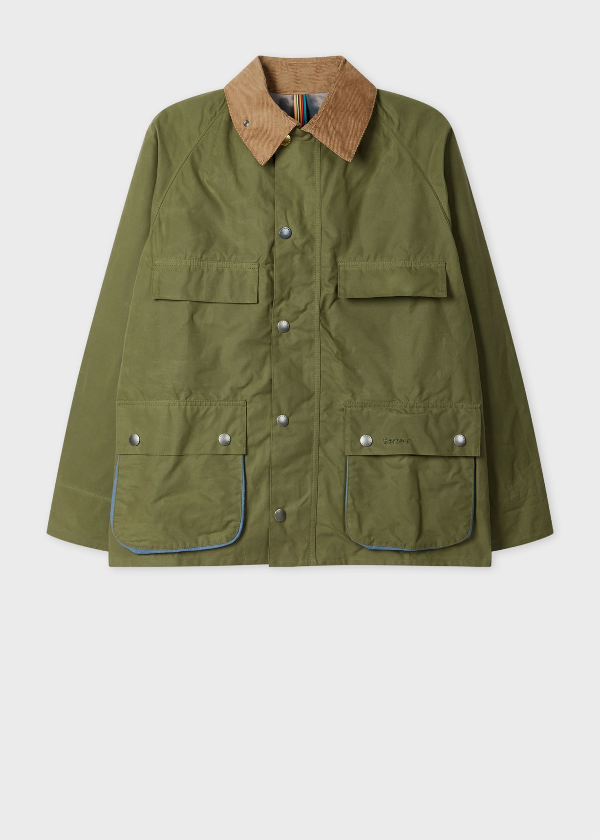 Paul Smith loves Barbour - Army Sugarlump Bedale Jacket