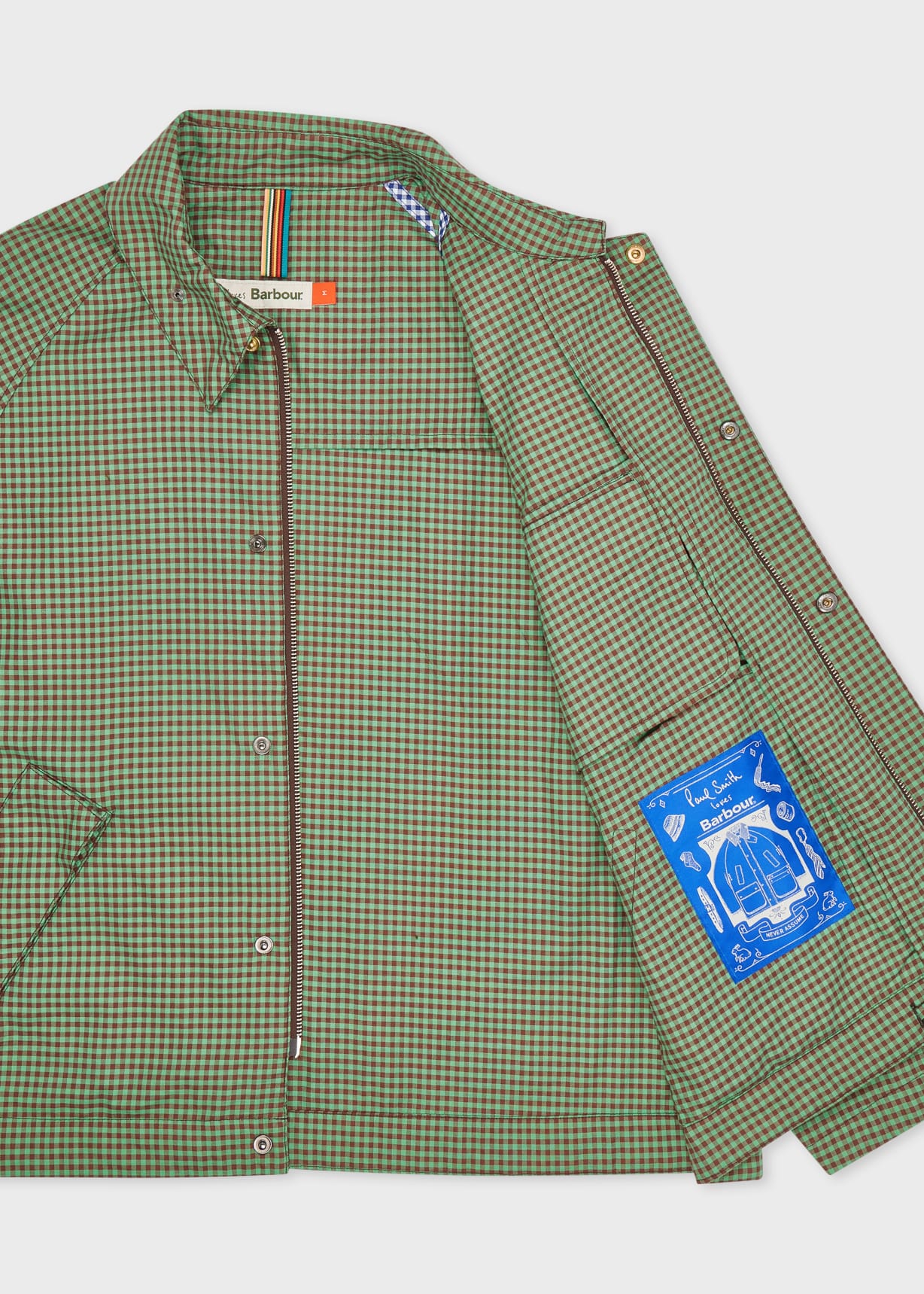 Paul Smith loves Barbour - Green Transport Casual Jacket
