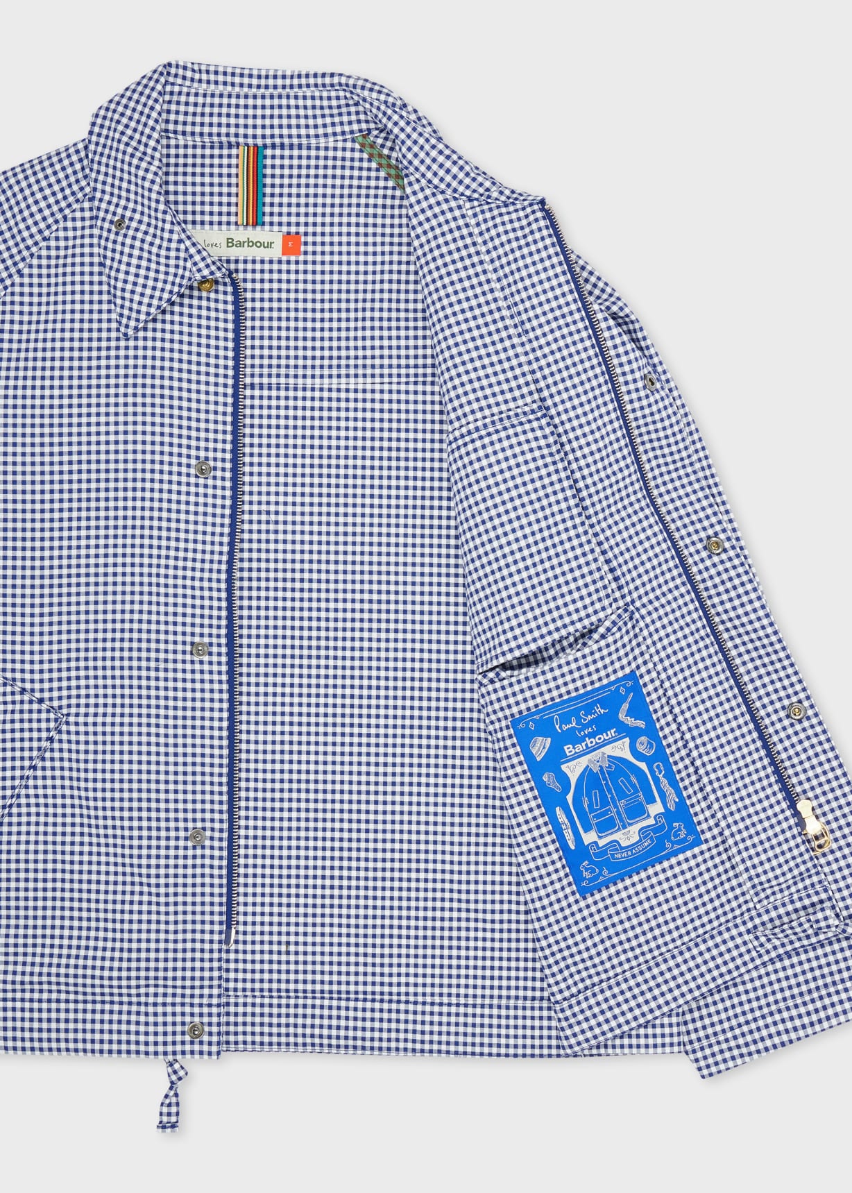 Paul Smith loves Barbour - Navy Transport Shirt Casual Jacket