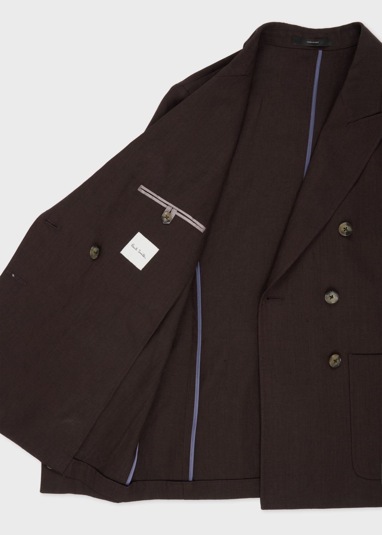 Women's Aubergine Double Breasted Blazer Paul Smith