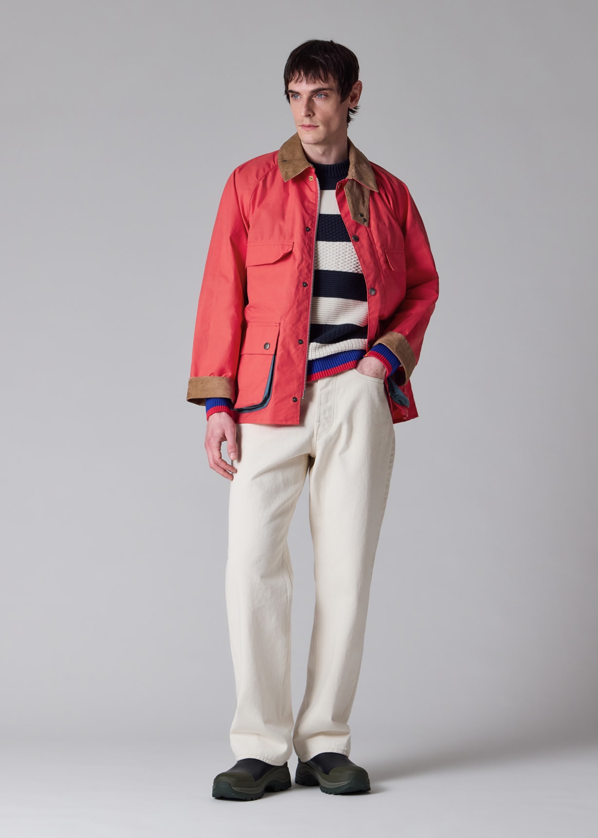 Paul Smith loves Barbour - Winterberry Sugarlump Bedale Jacket