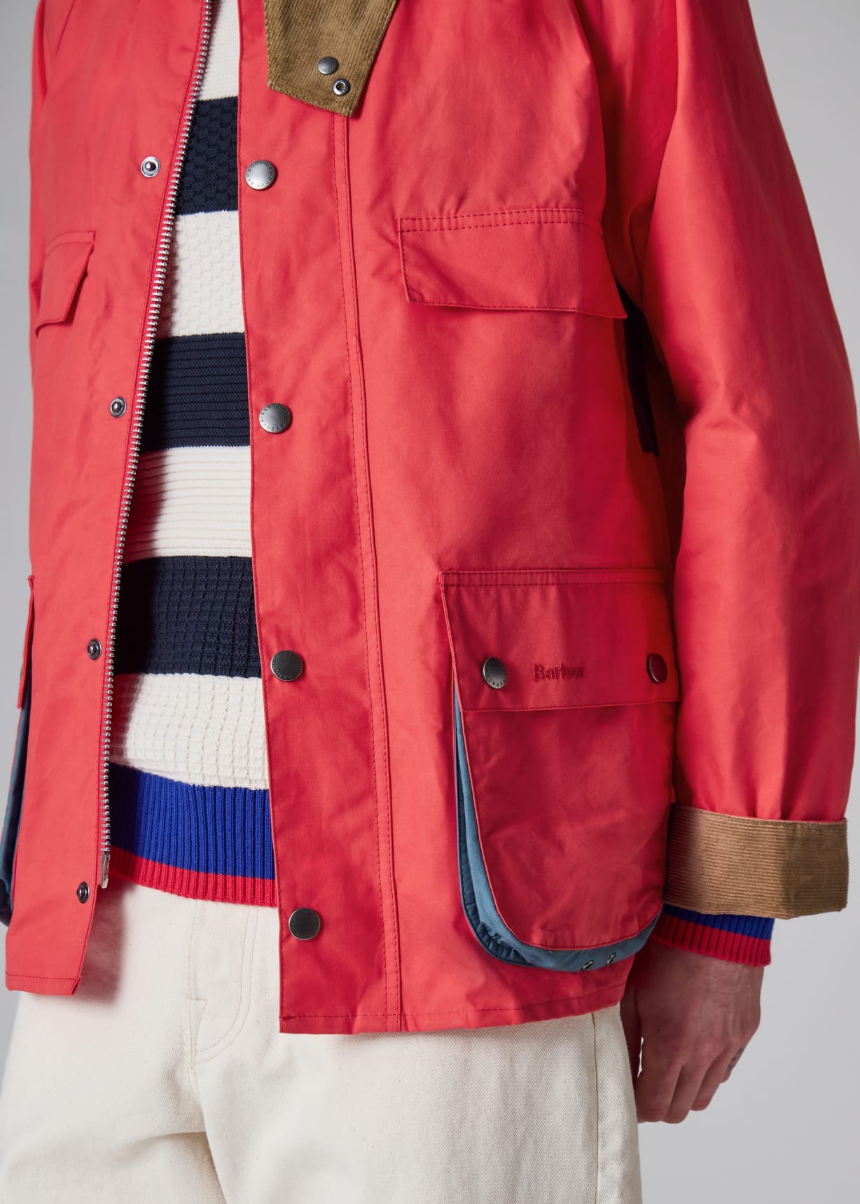 Paul Smith loves Barbour - Winterberry Sugarlump Bedale Jacket