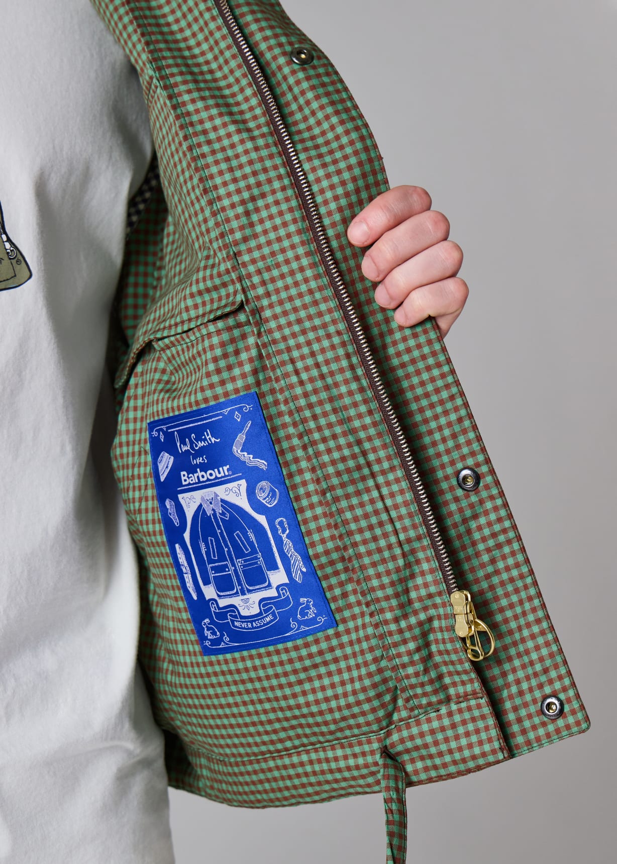 Paul Smith loves Barbour - Green Transport Casual Jacket