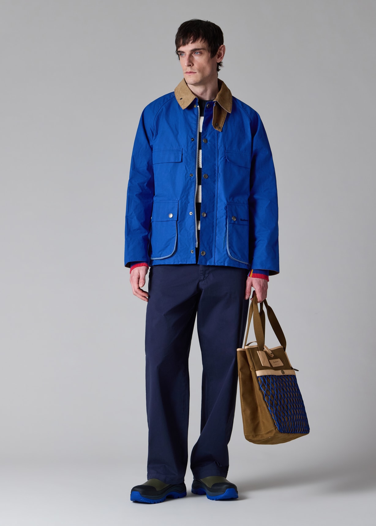 Paul Smith loves Barbour - Royal Blue 'Sugarlump Bedale' Jacket