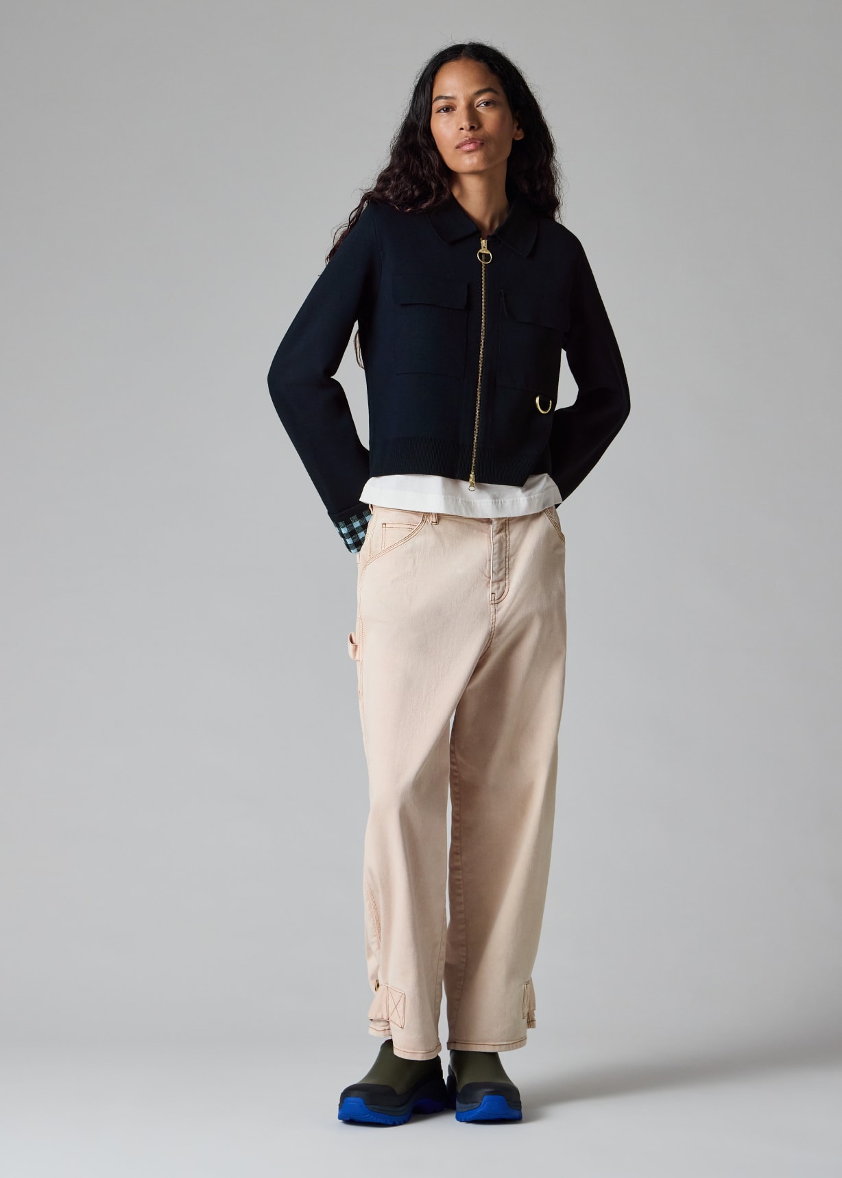 archive PaulSmith double zip Knit jacket 【公式通販】
